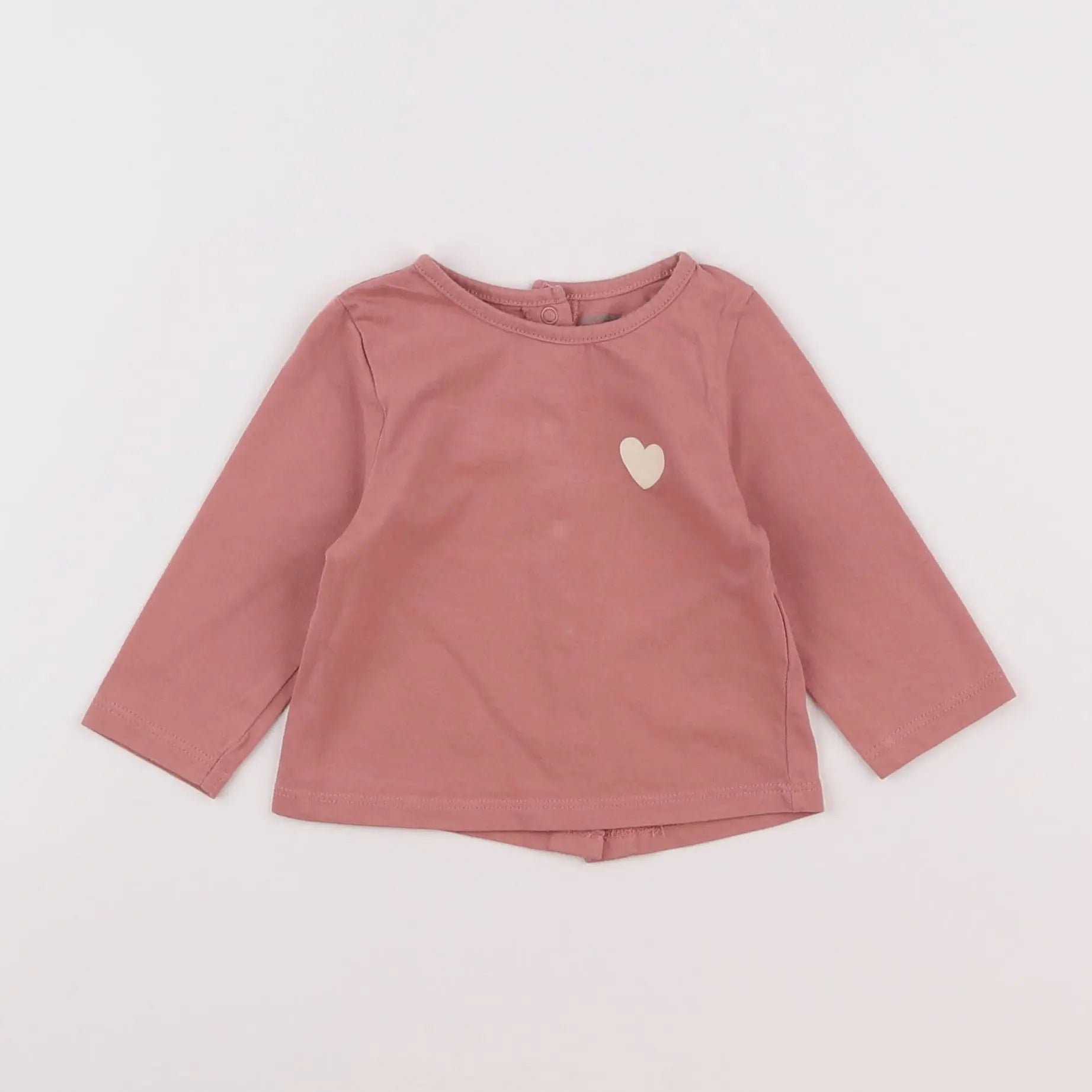 Vertbaudet - tee-shirt rose - 3 mois