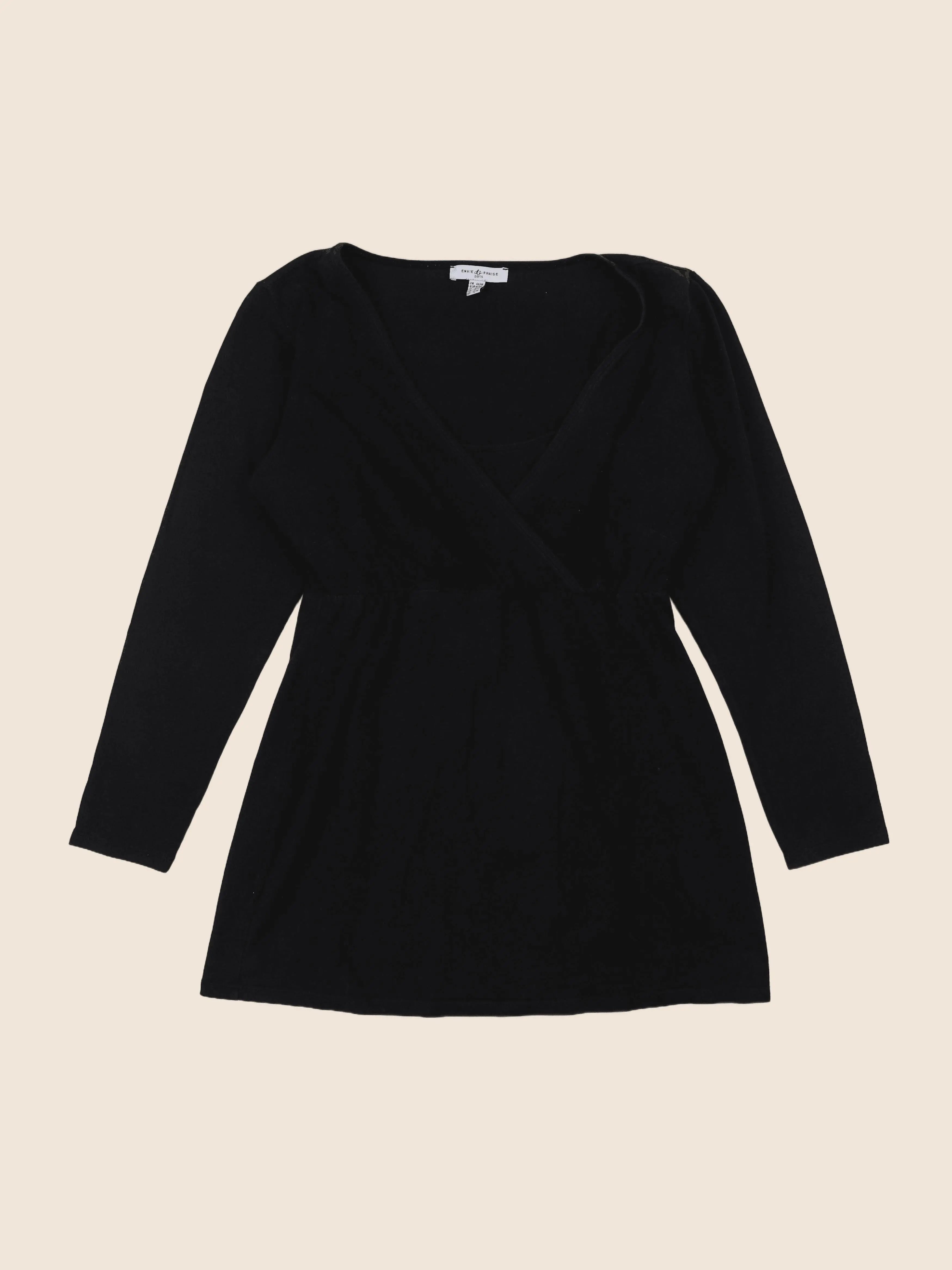 Envie de fraise - tee-shirt grossesse noir - 44 à 46