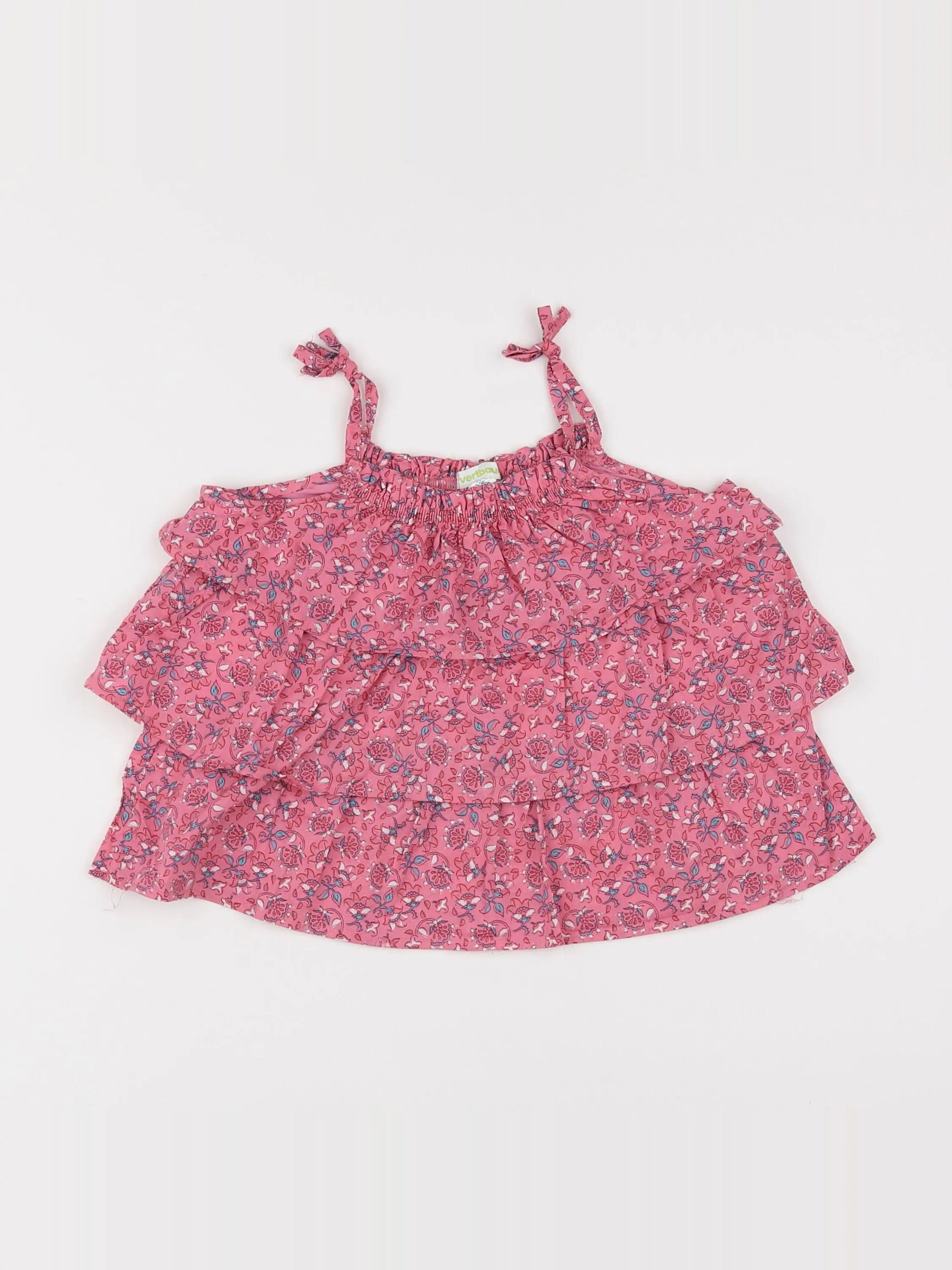 Vertbaudet - blouse rose - 6 ans