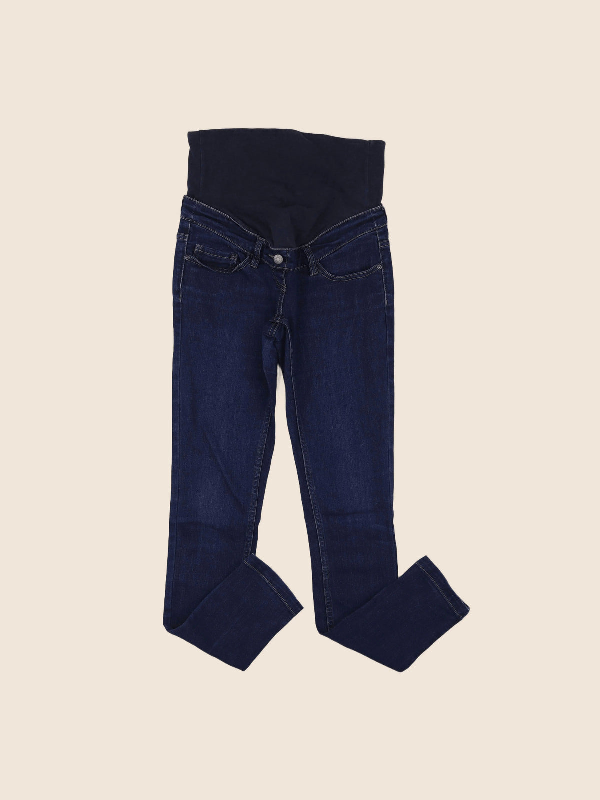 Vertbaudet - jean grossesse bleu - 34