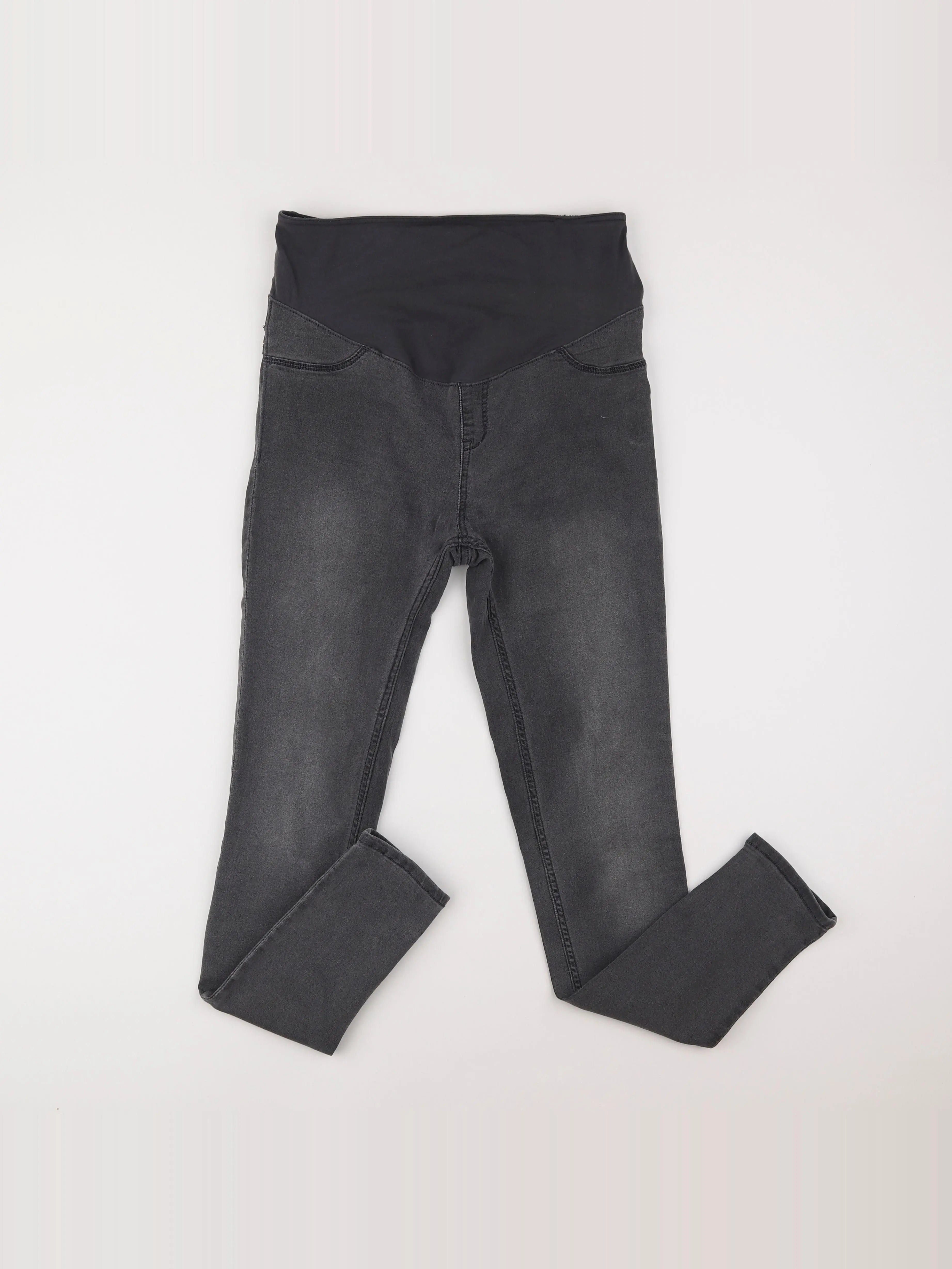 Kiabi - jean grossesse gris - 36