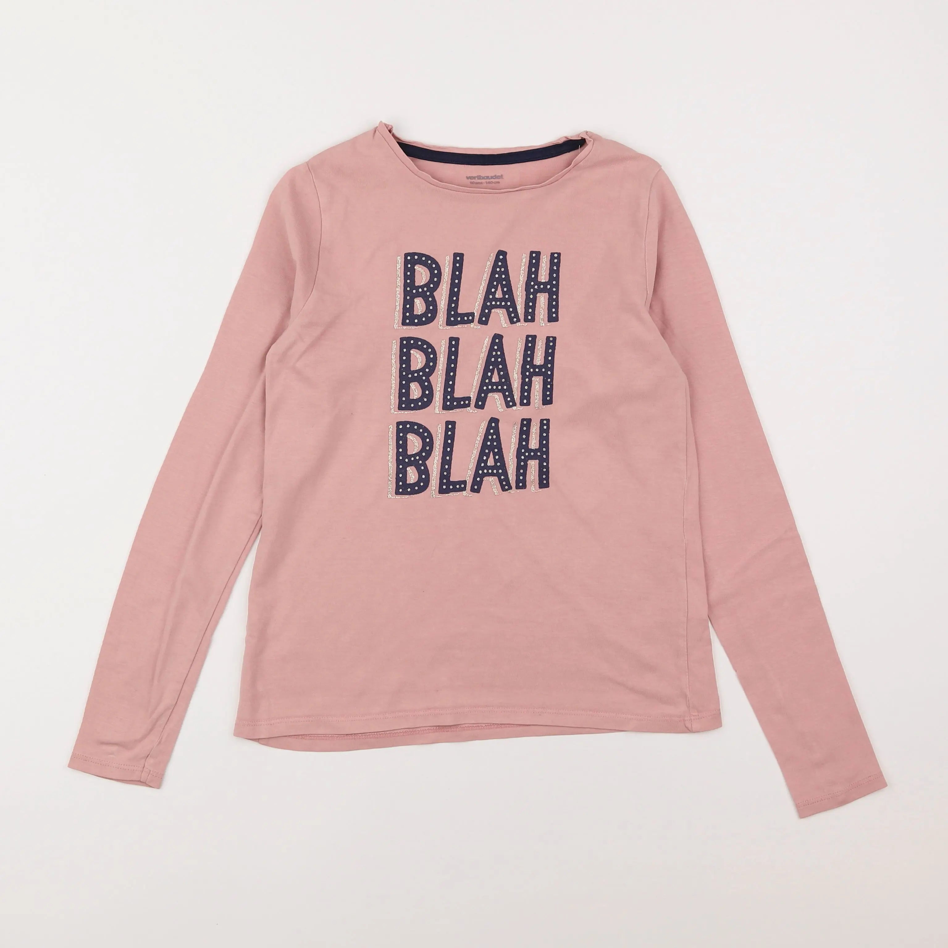 Vertbaudet - tee-shirt rose - 10 ans