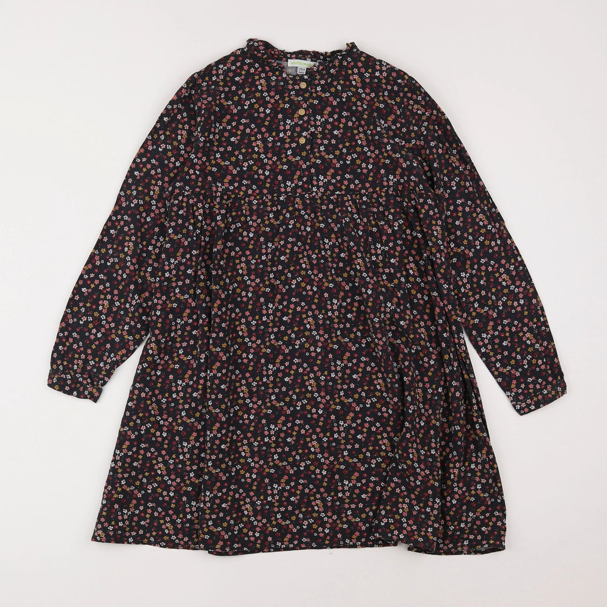 Vertbaudet - robe gris - 10 ans