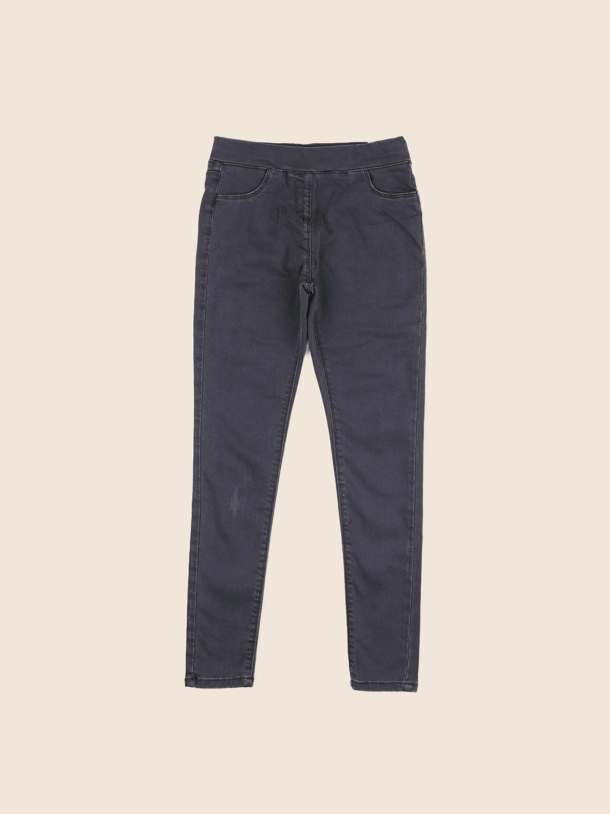 Vertbaudet - jegging gris - 12 ans