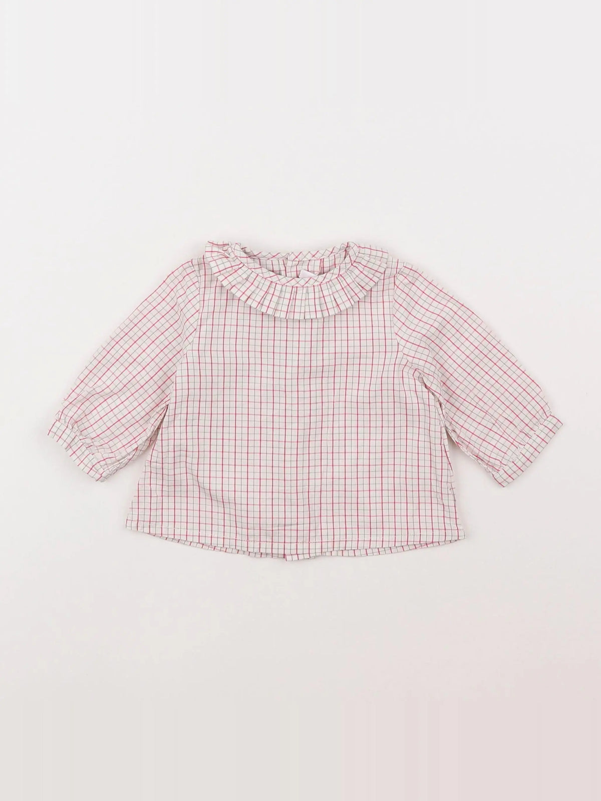 Neck & Neck - blouse rose - 3 mois