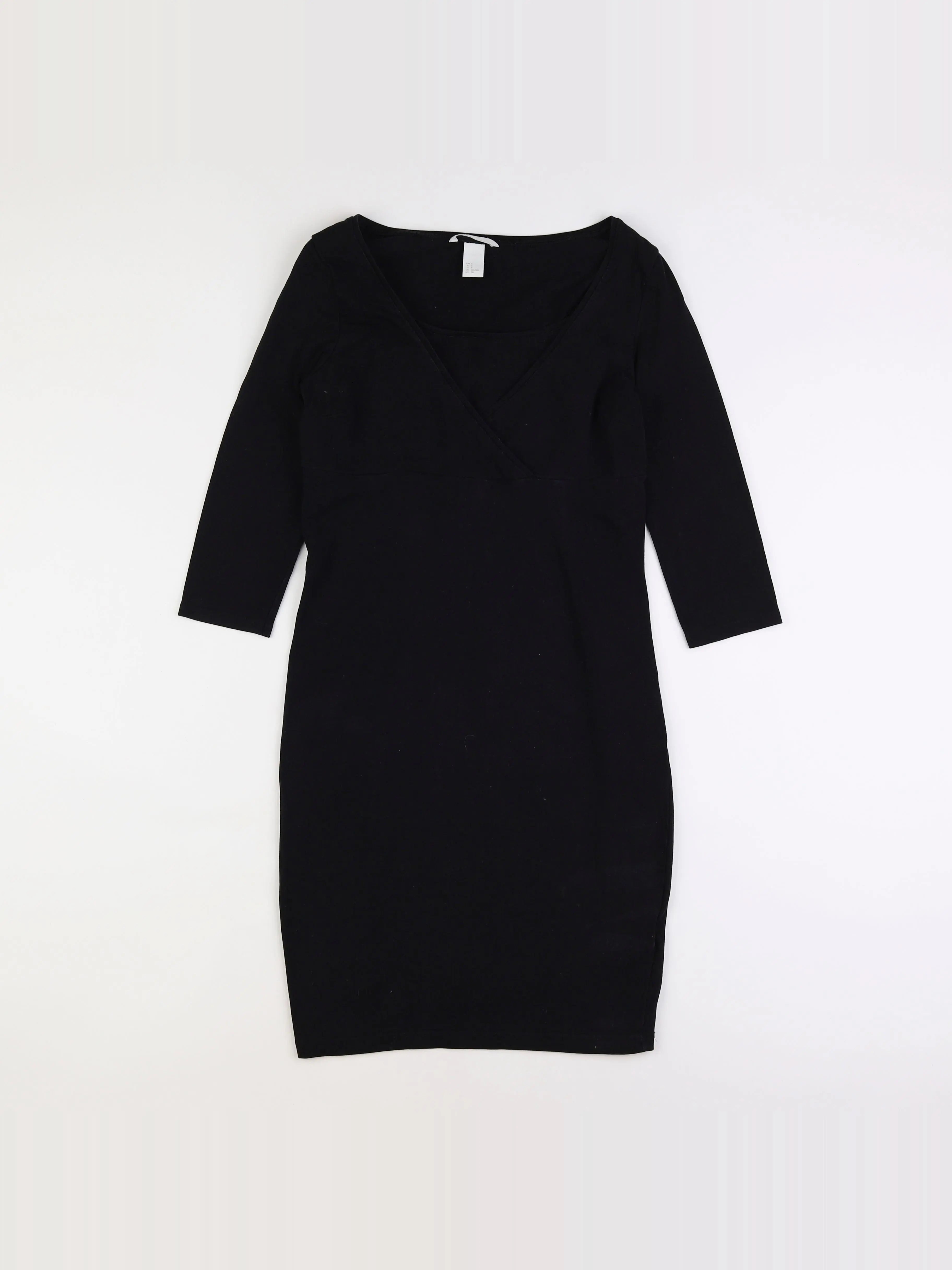 H&M - robe grossesse noir - S