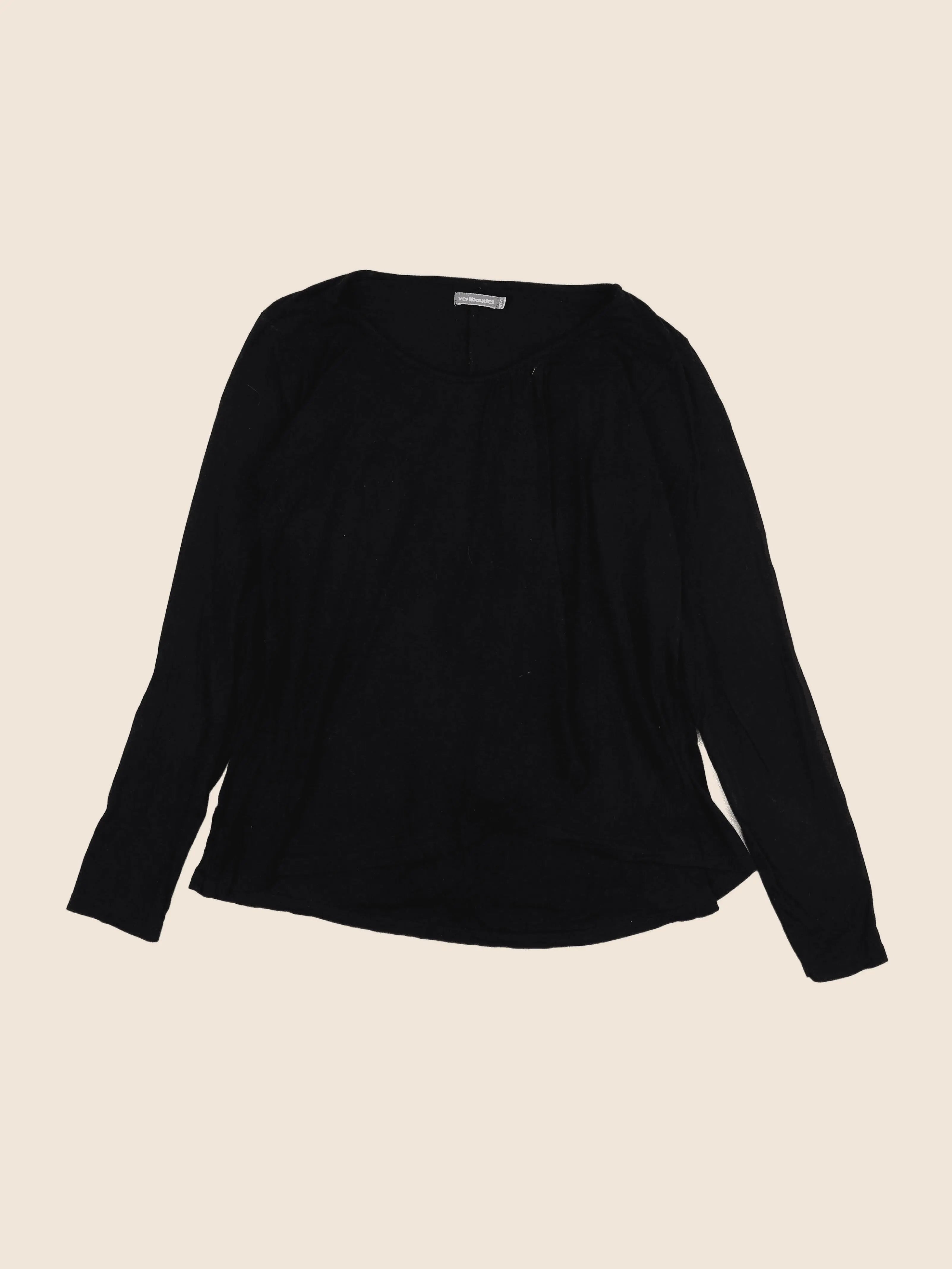 Vertbaudet - tee-shirt grossesse noir - 34 à 36