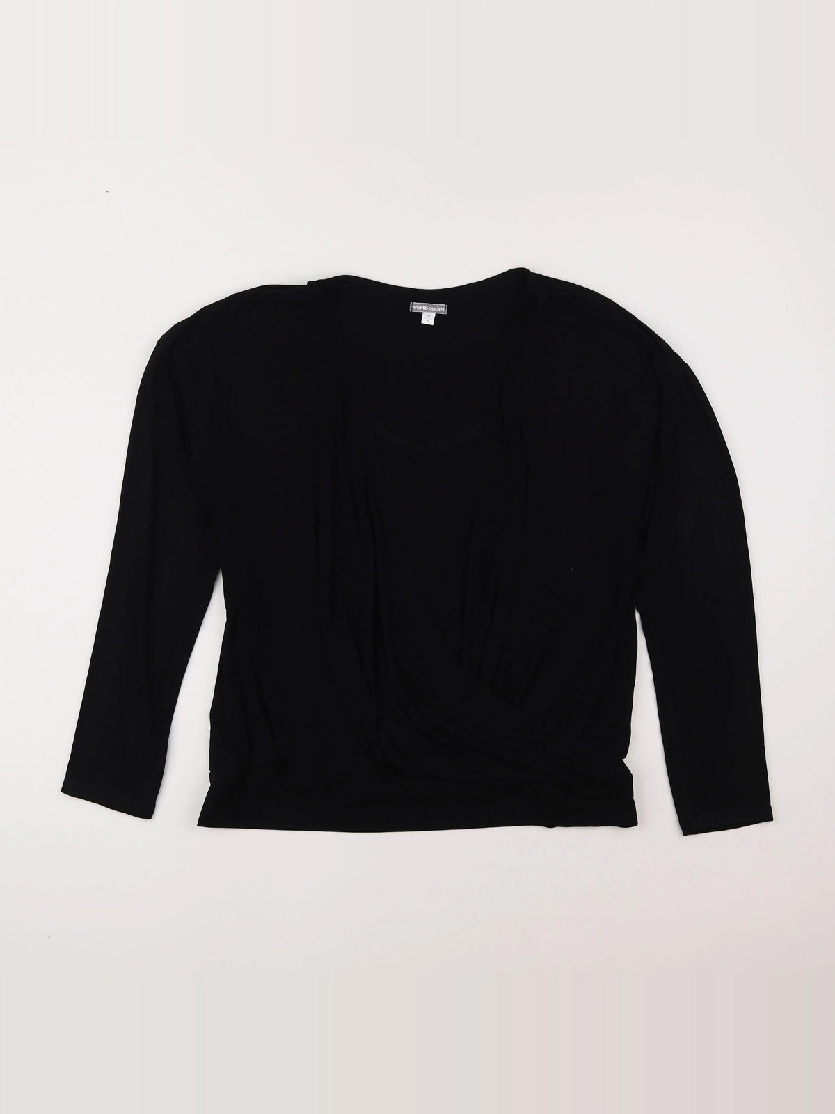 Vertbaudet - tee-shirt grossesse noir - 42 à 44