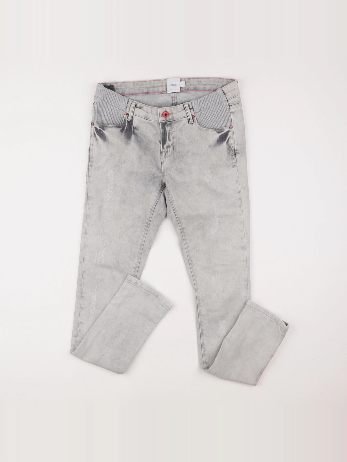 Asos - jean grossesse gris - 38