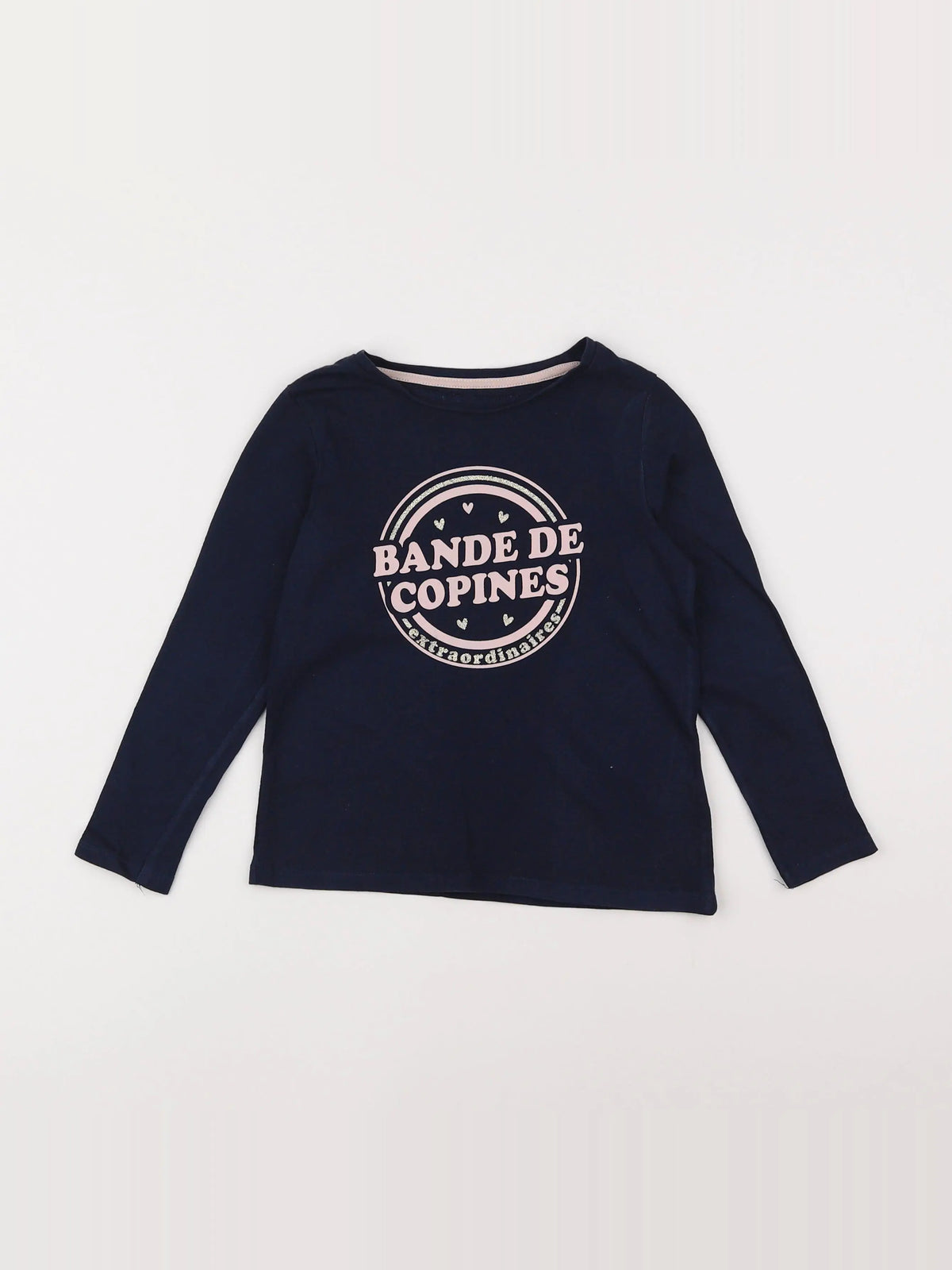 Vertbaudet - tee-shirt bleu - 5 ans