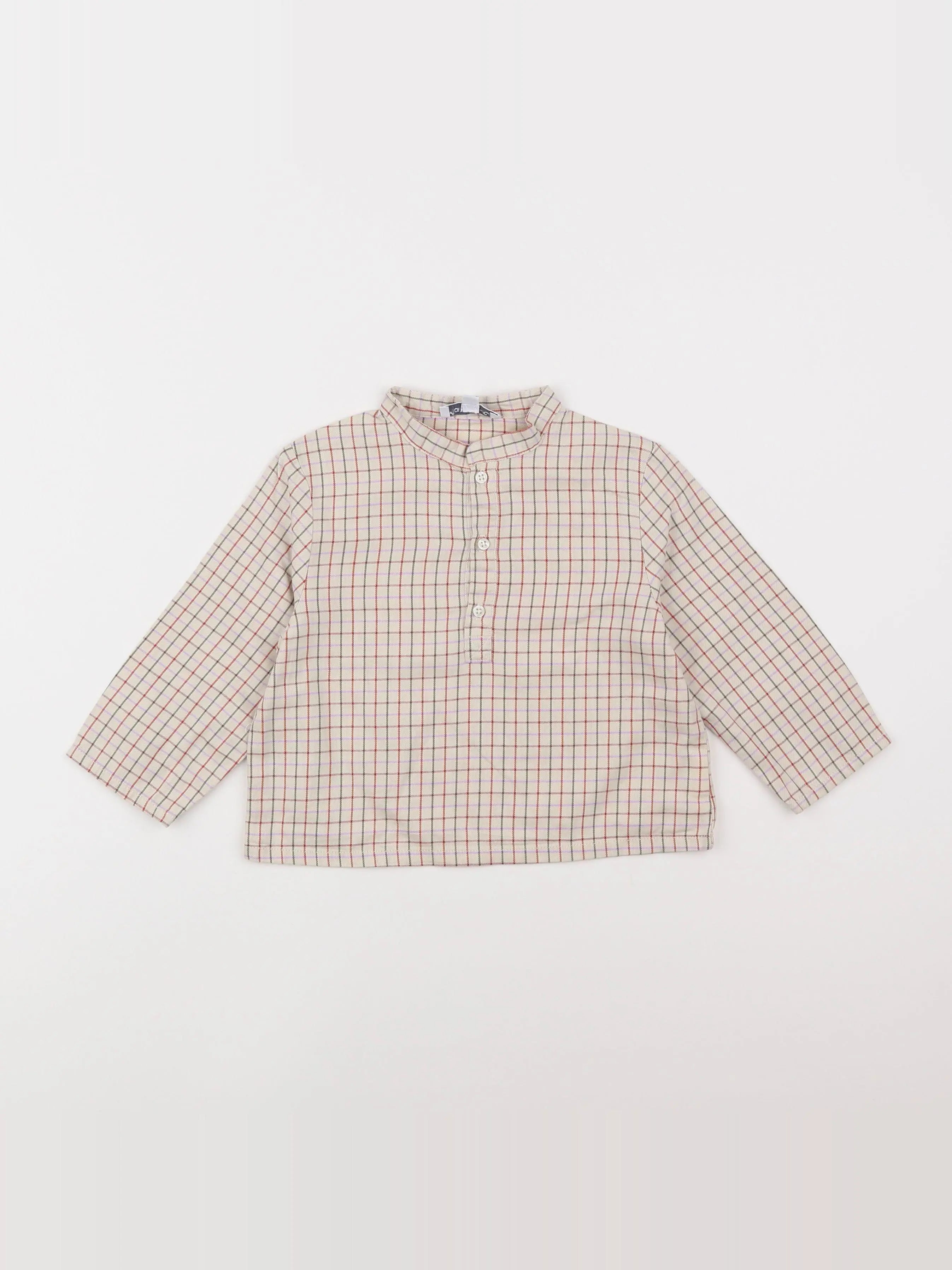 Marie Puce - chemise beige - 18 mois