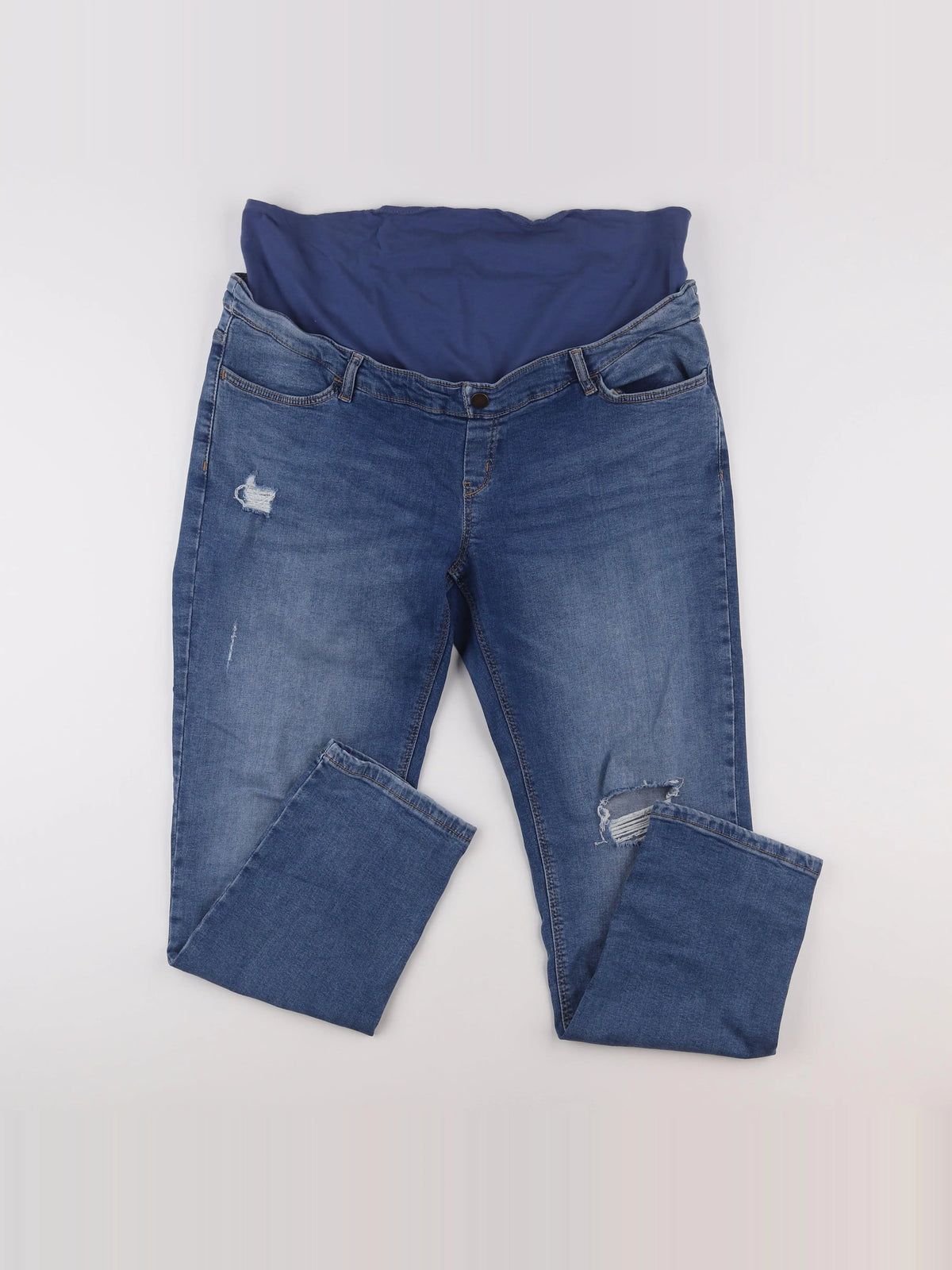 Kiabi - jean grossesse bleu - 44