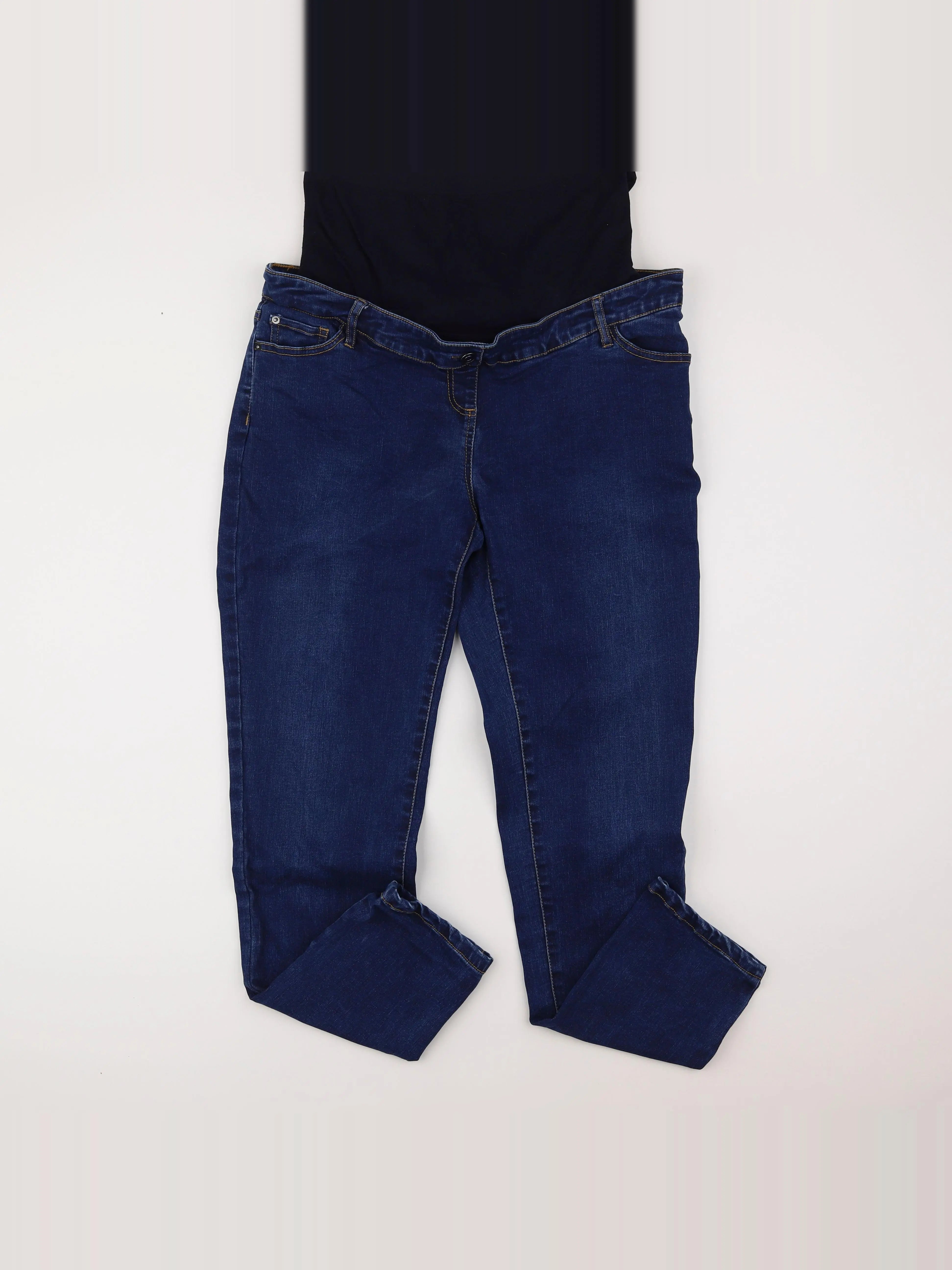 Vertbaudet - jean grossesse bleu - 48