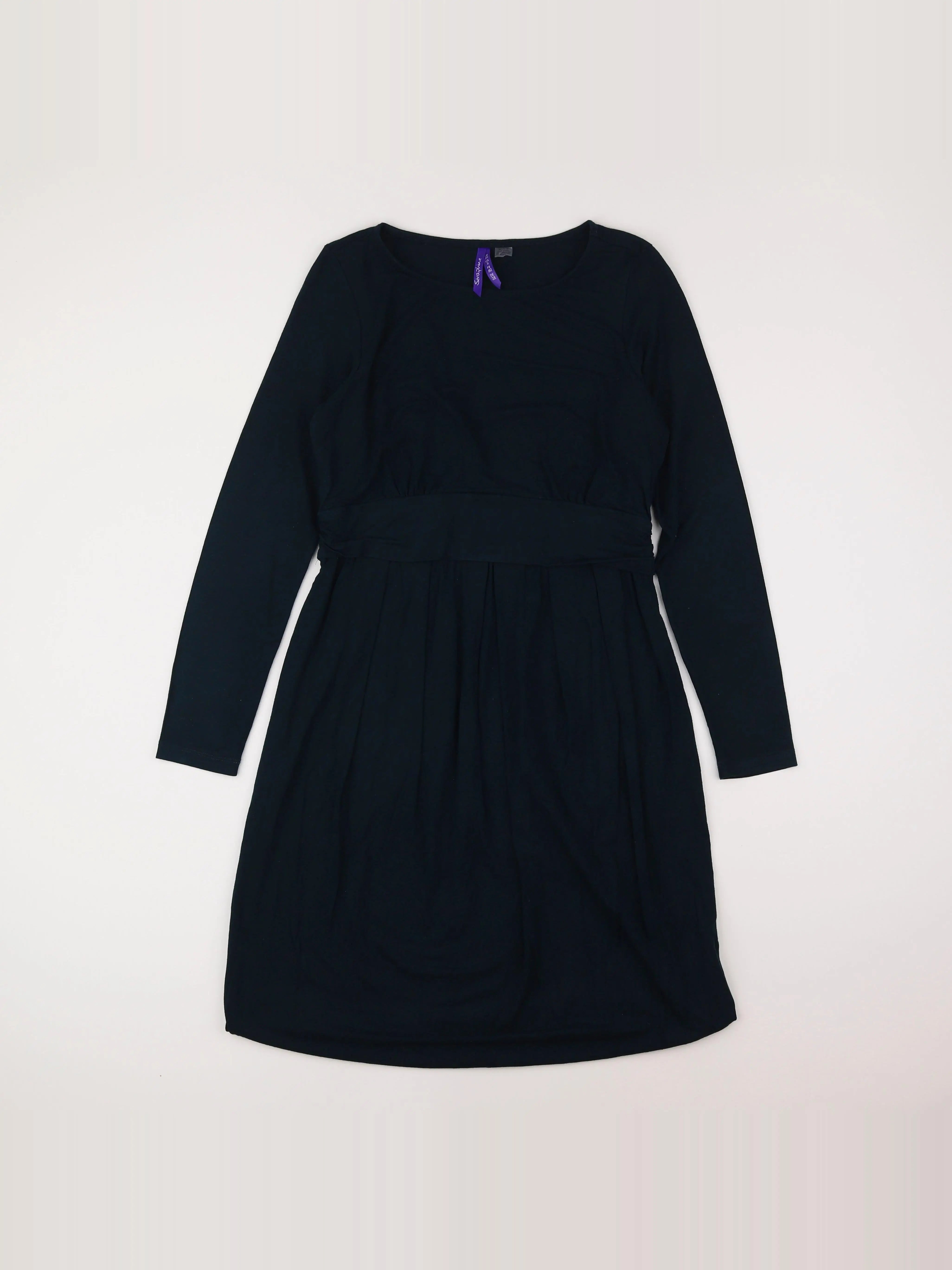 Seraphine - robe grossesse, allaitement noir - 38 à 40