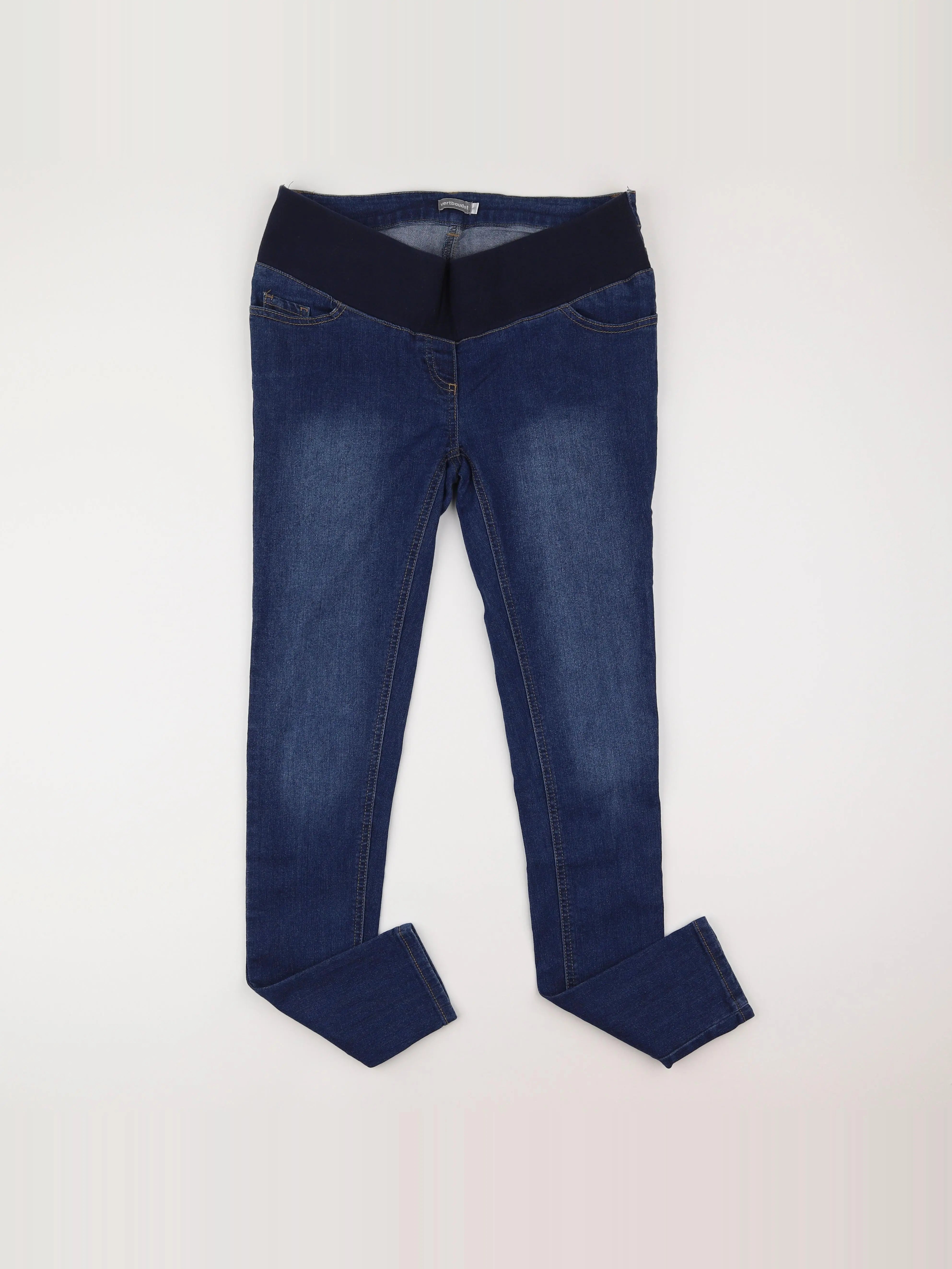 Vertbaudet - jean grossesse bleu - 40