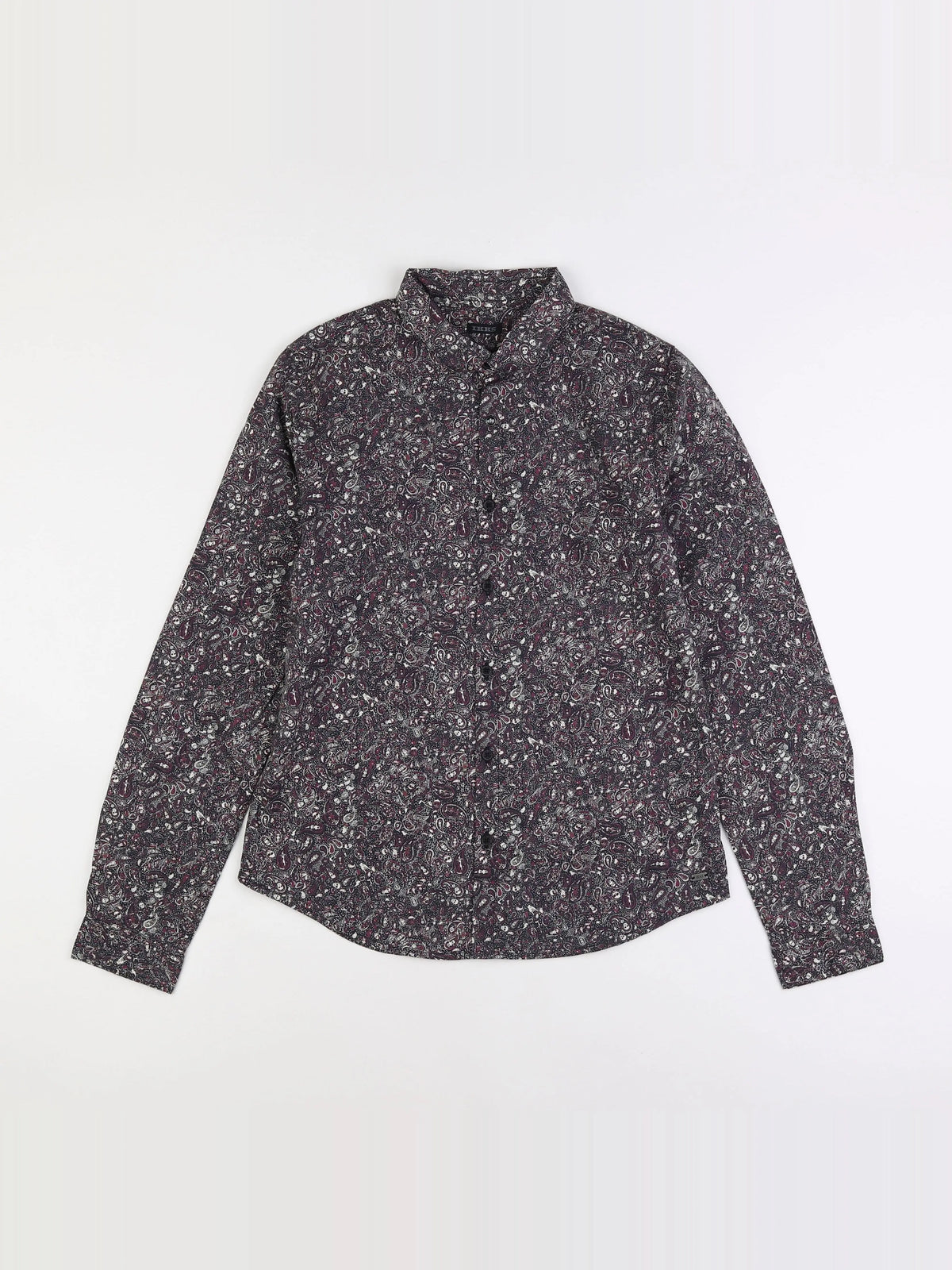 IKKS - chemise noir - 14 ans