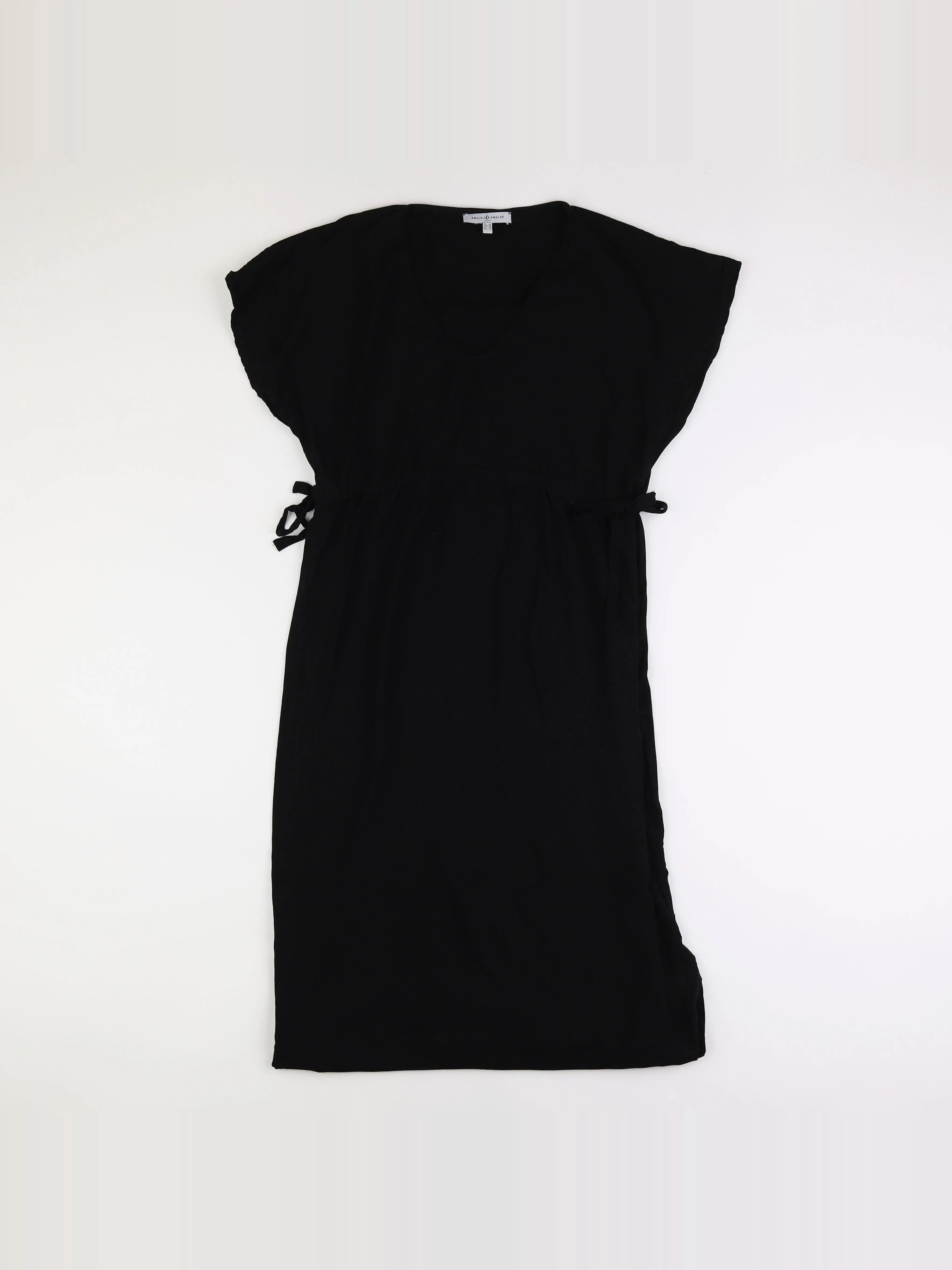 Envie de fraise - robe grossesse, allaitement noir - 36