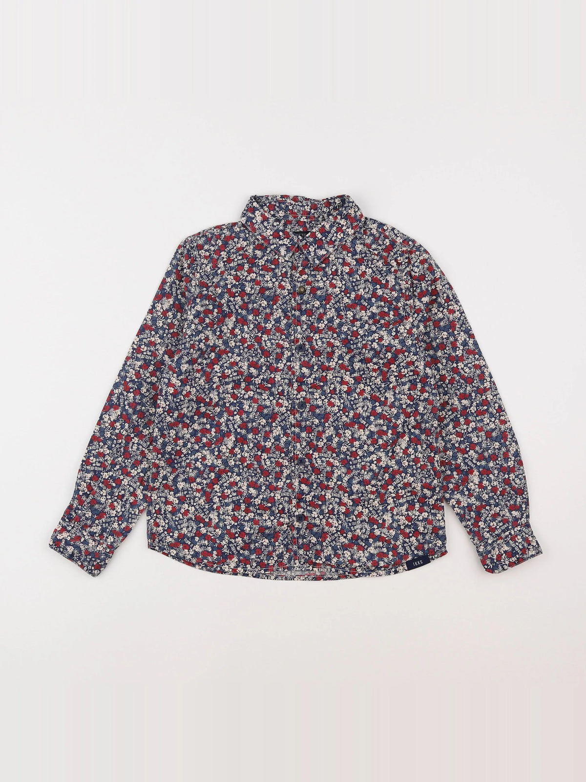 IKKS - chemise rouge - 6 ans