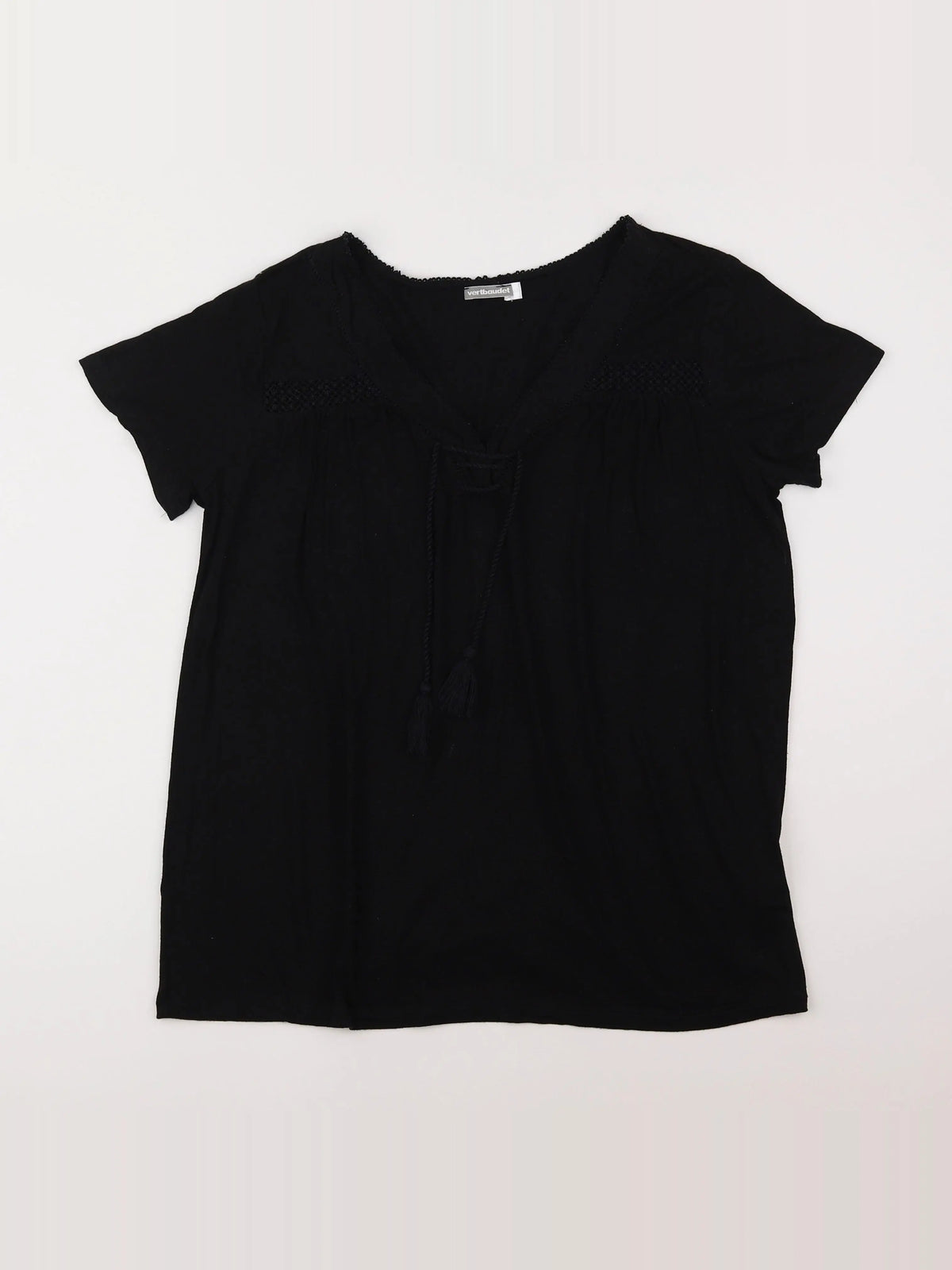 Vertbaudet - tee-shirt grossesse noir - 38