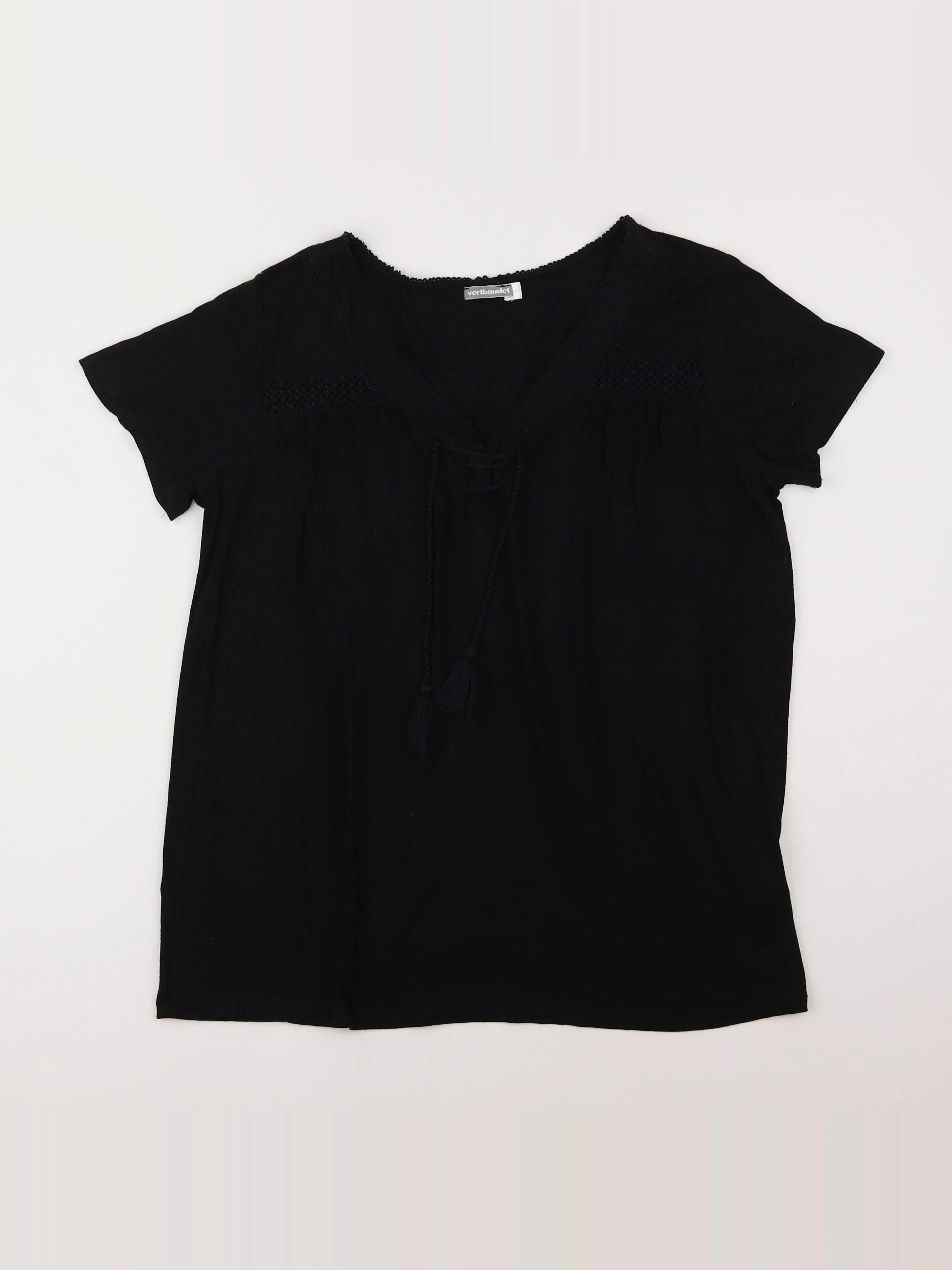 Vertbaudet - tee-shirt grossesse noir - 38