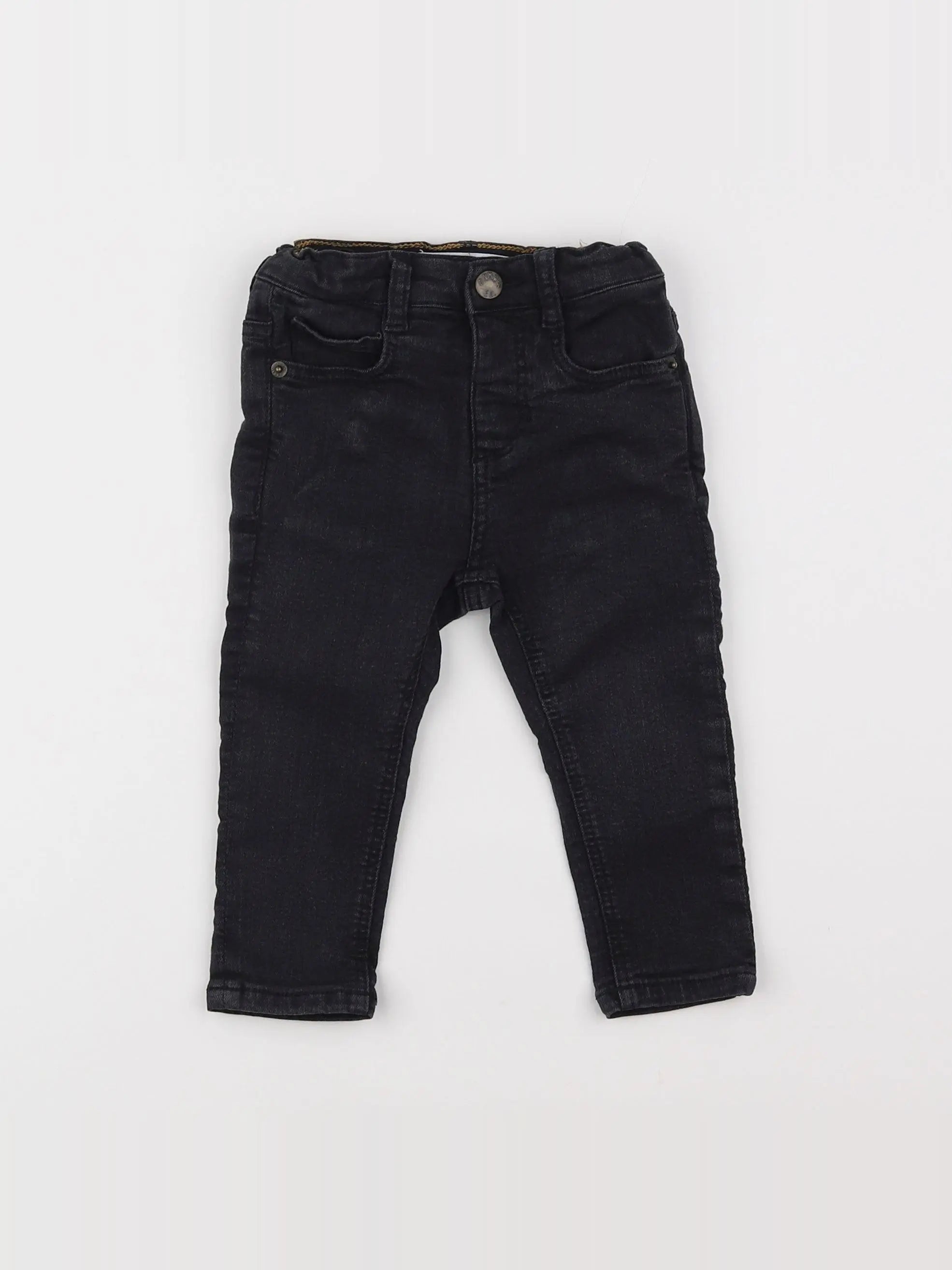 Zara - jean noir - 9/12 mois