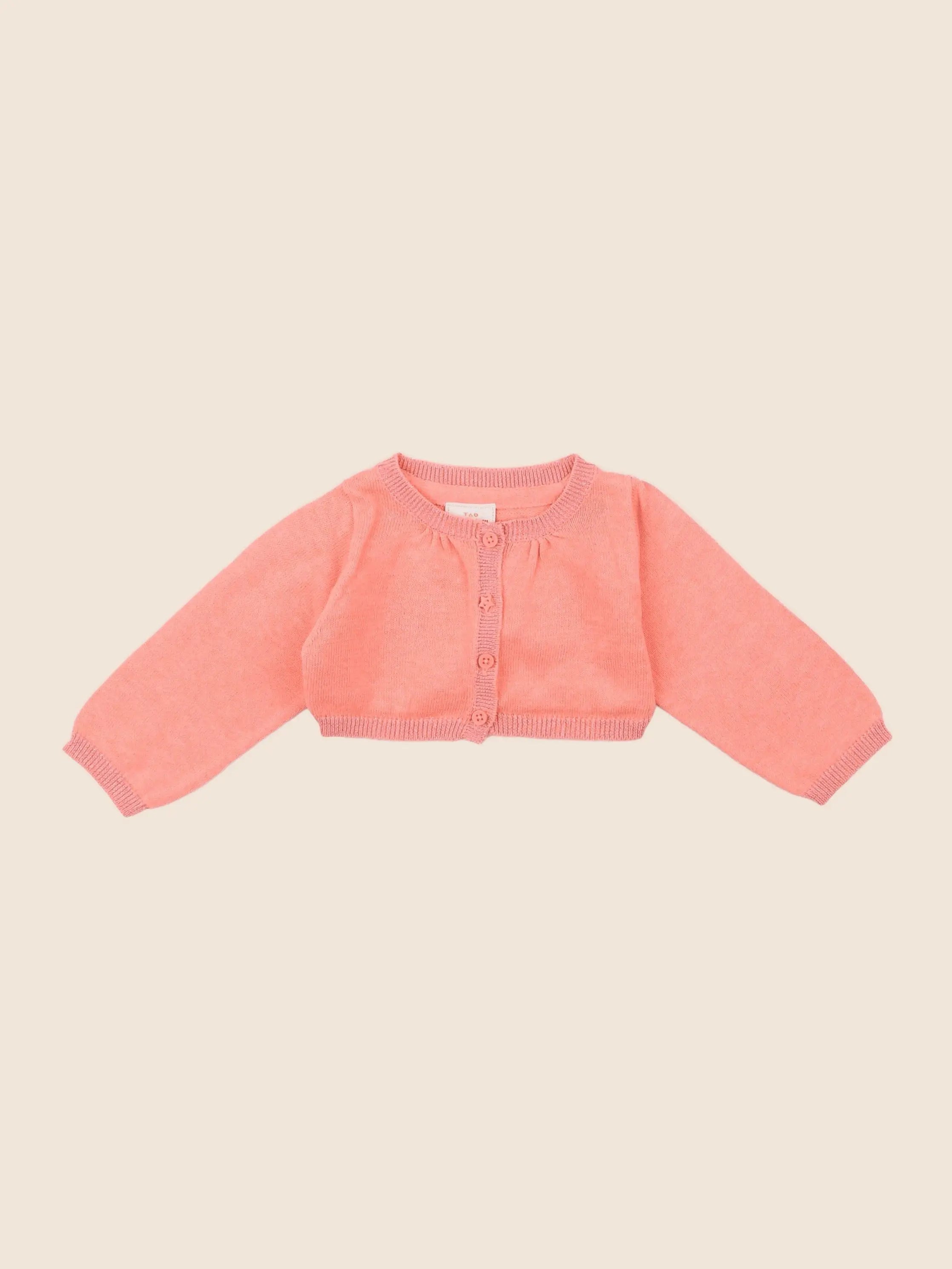 Tape à l'oeil - gilet rose - 3 mois