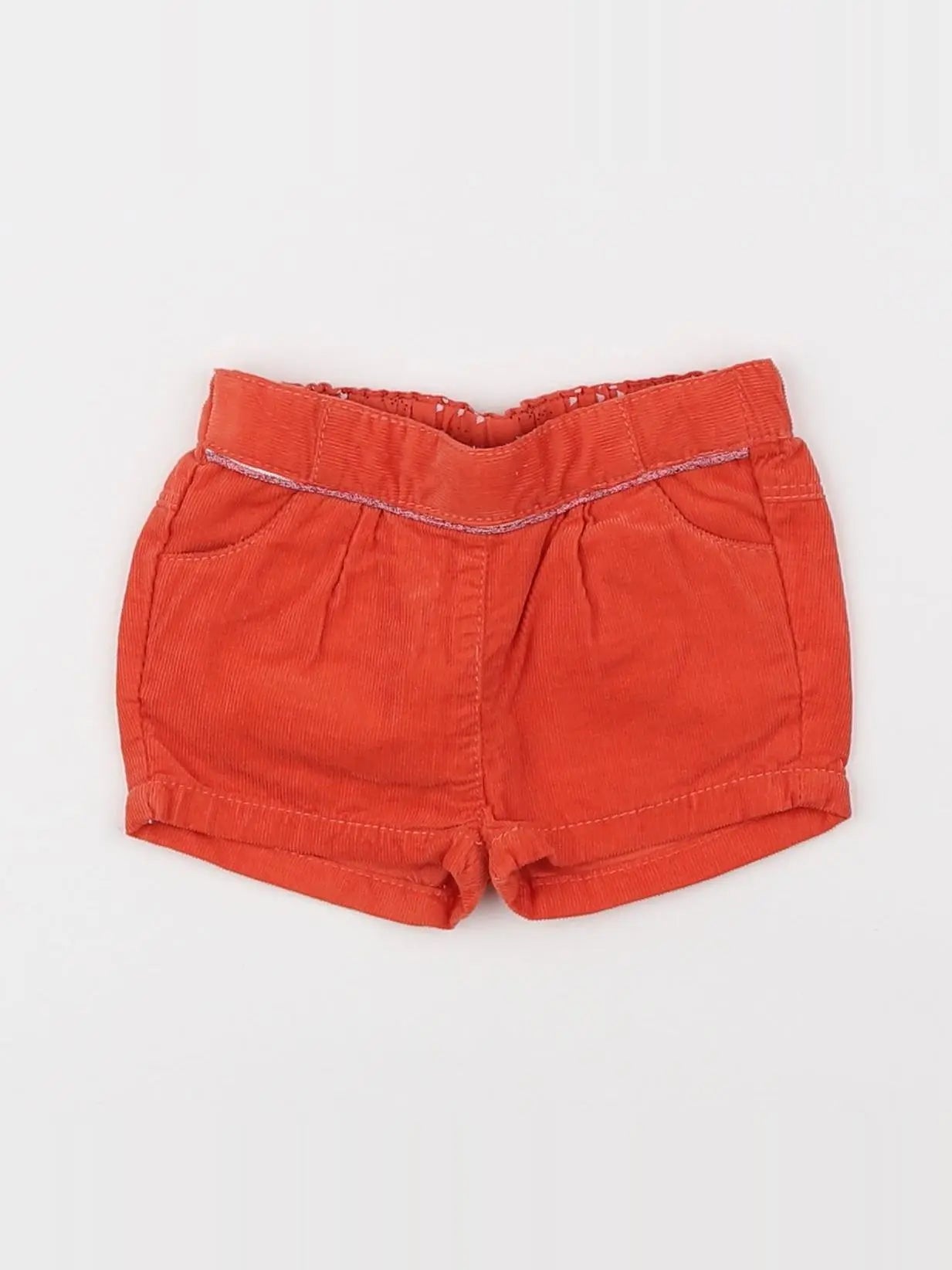 Tape à l'oeil - short orange - 3 mois