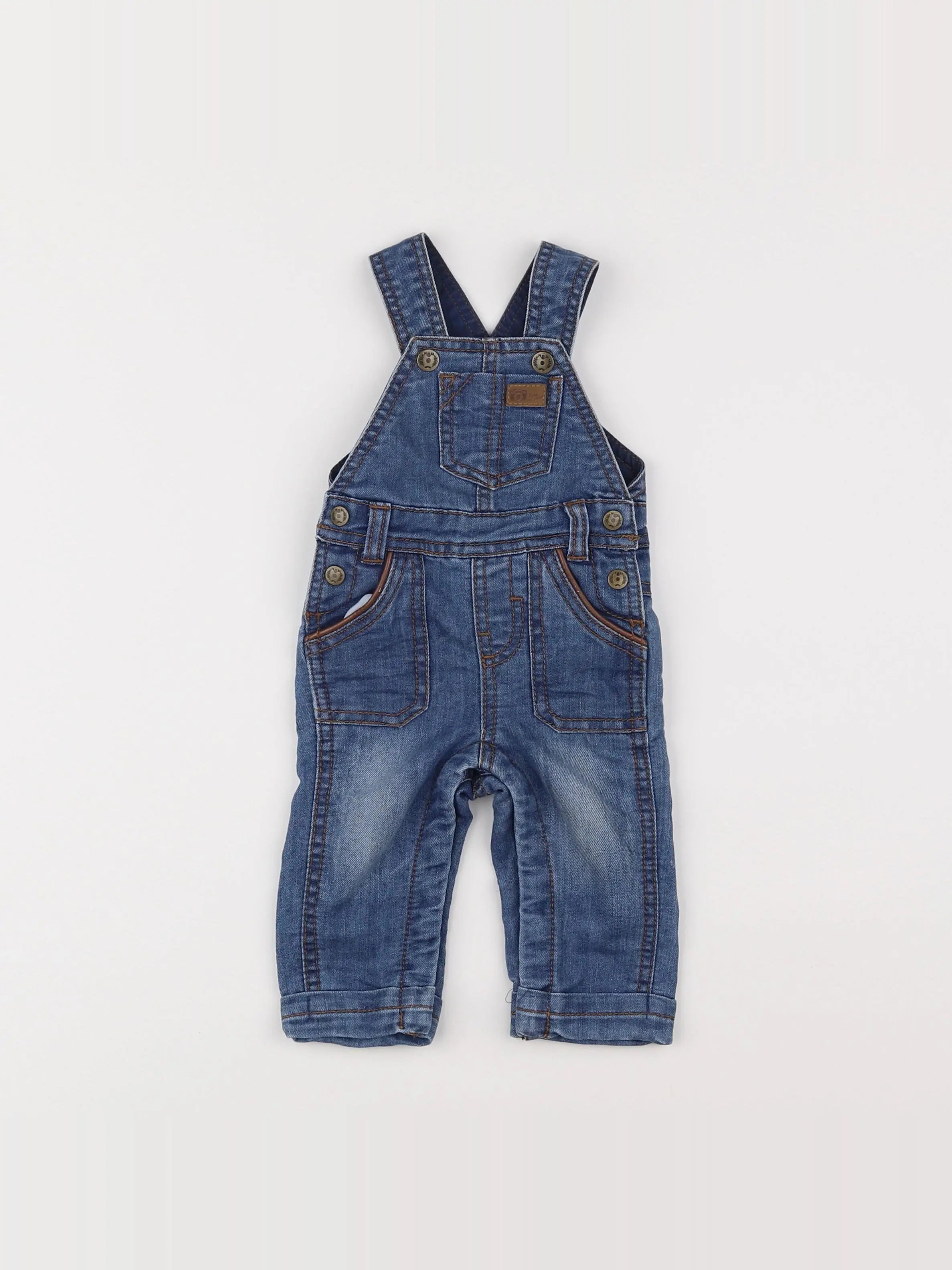 Tape à l'oeil - salopette bleu - 3 mois