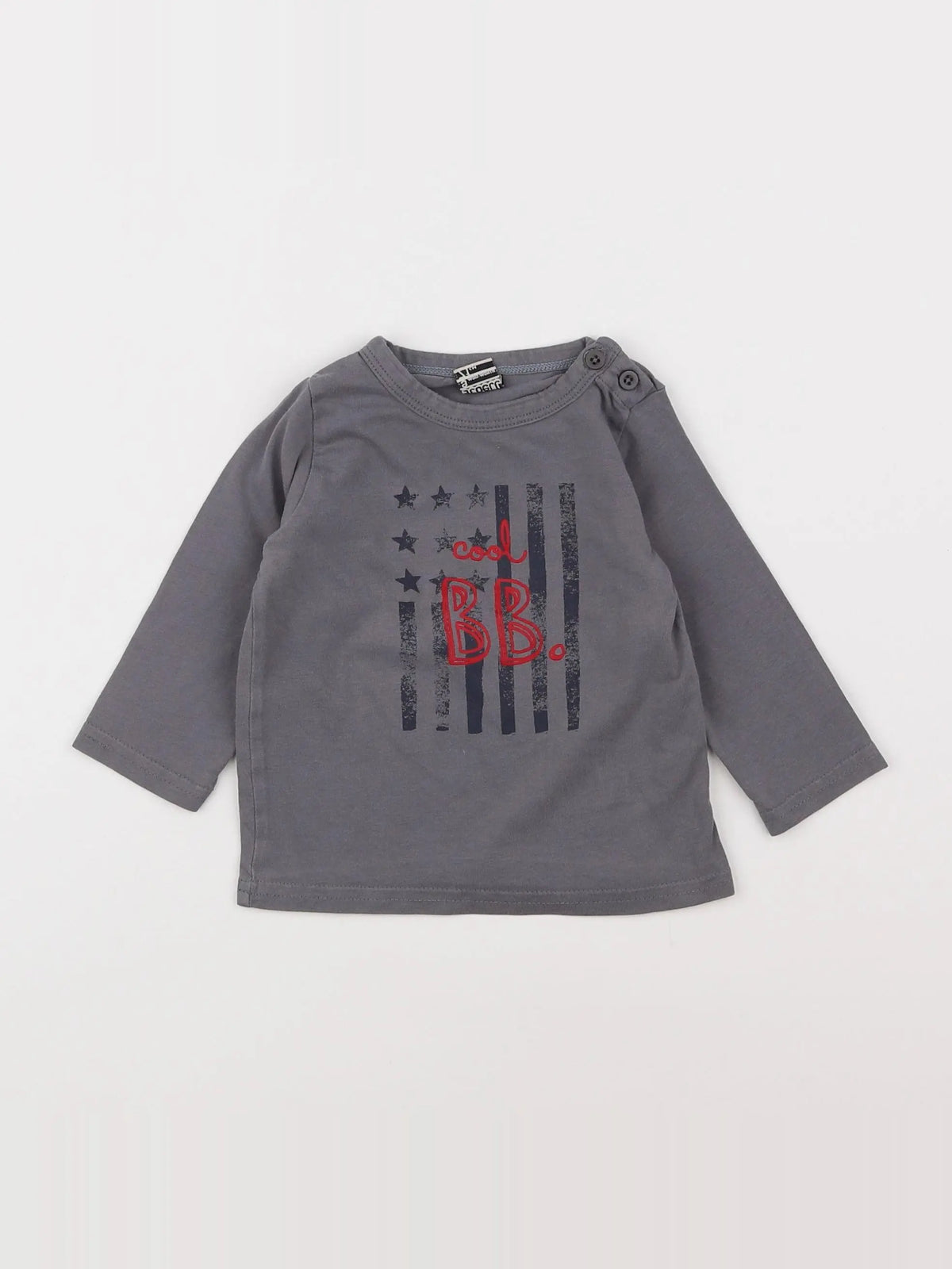 Tape à l'oeil - tee-shirt gris - 9 mois