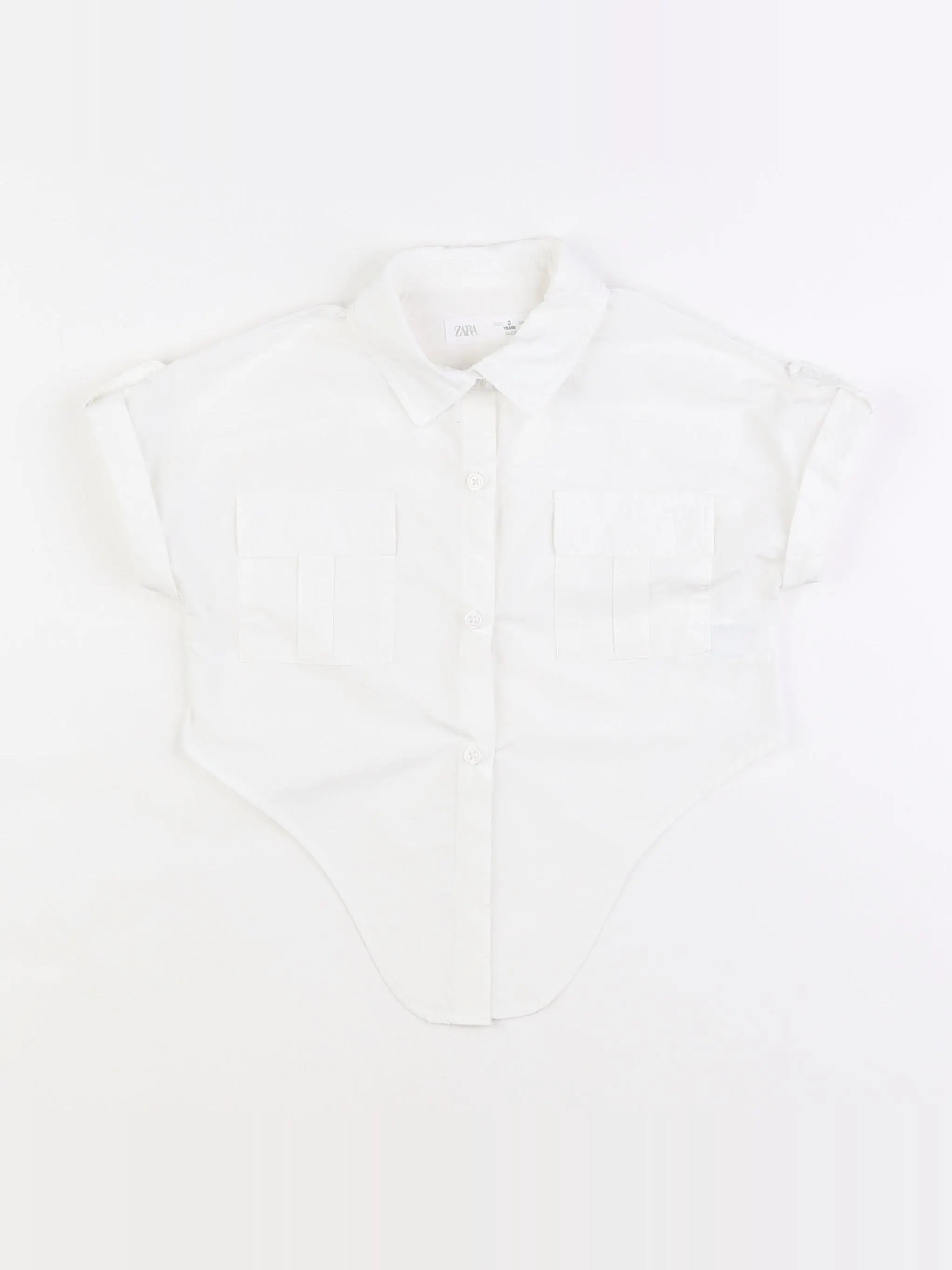 Zara - chemise blanc - 5 ans