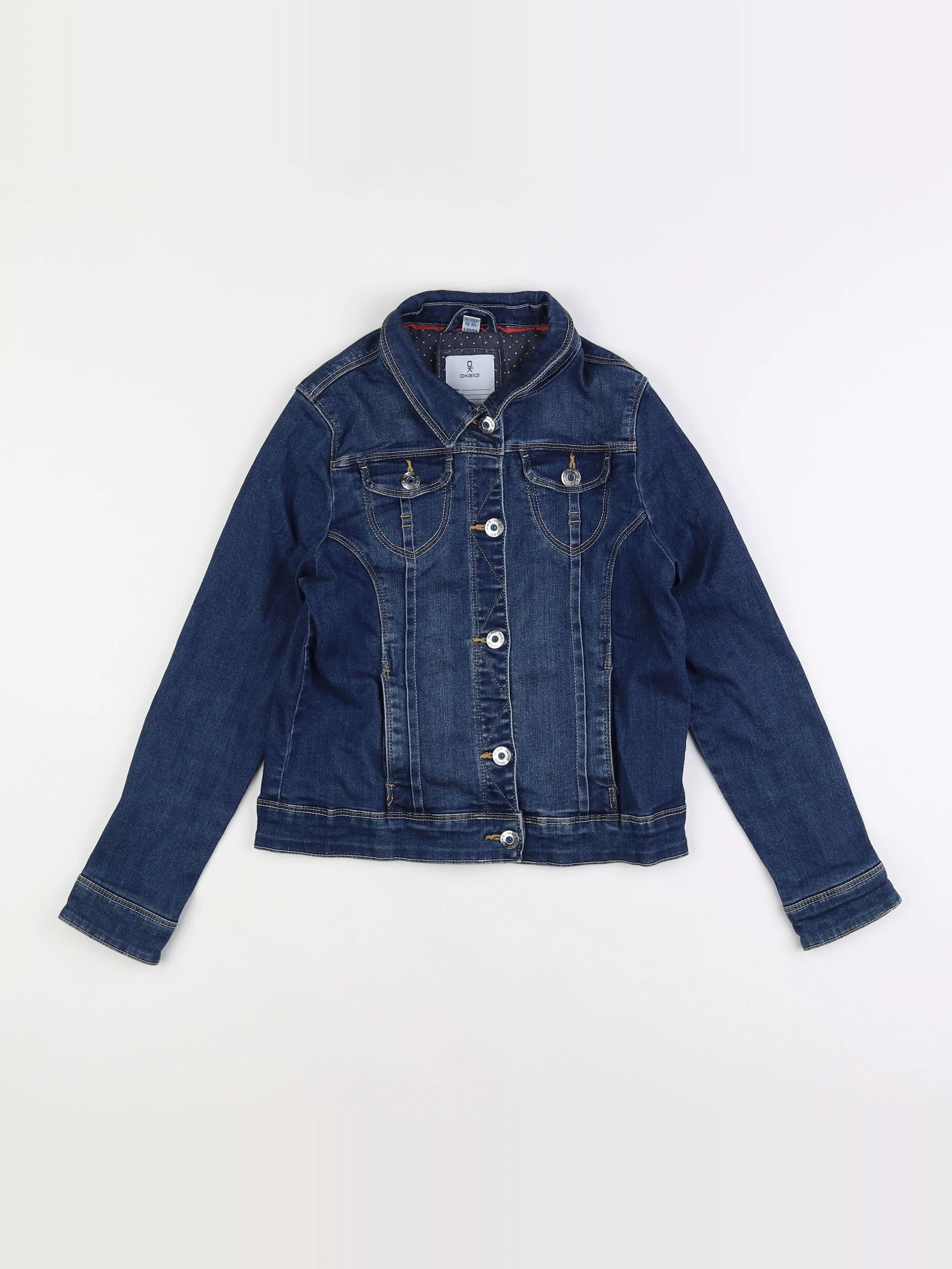 Okaidi - veste bleu - 10 ans