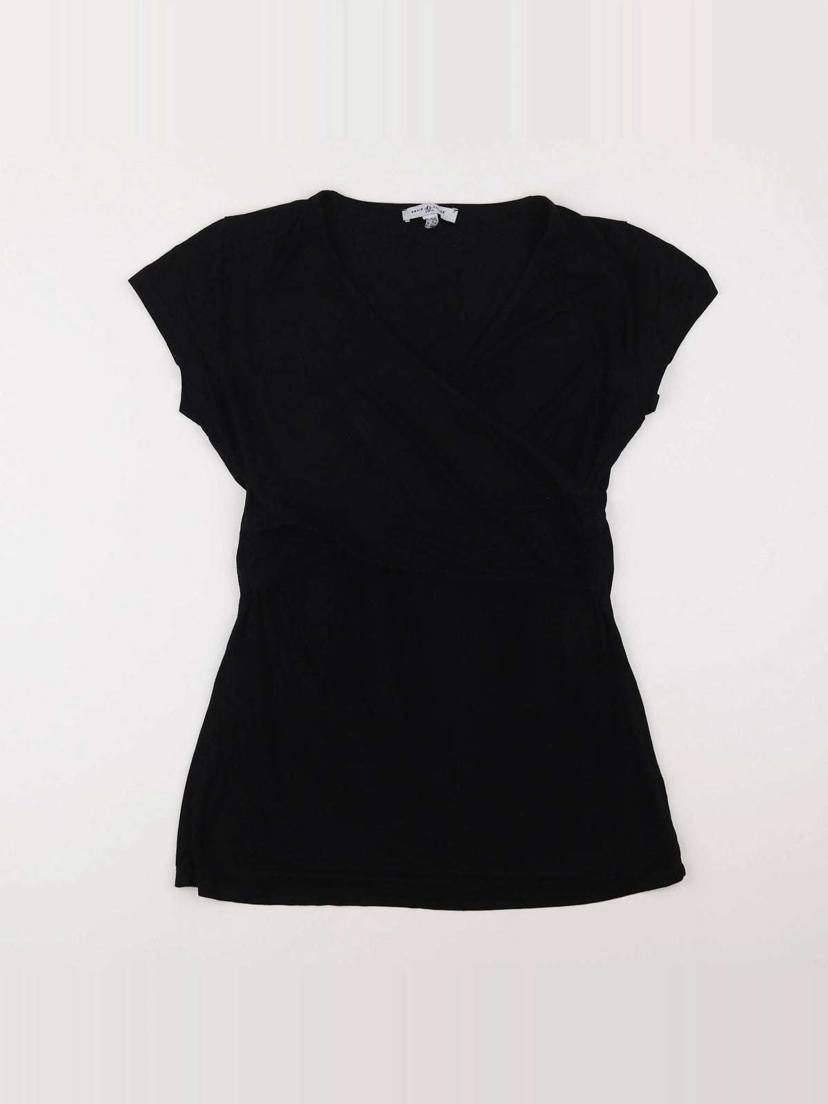 Envie de fraise - tee-shirt grossesse noir - 40 à 42