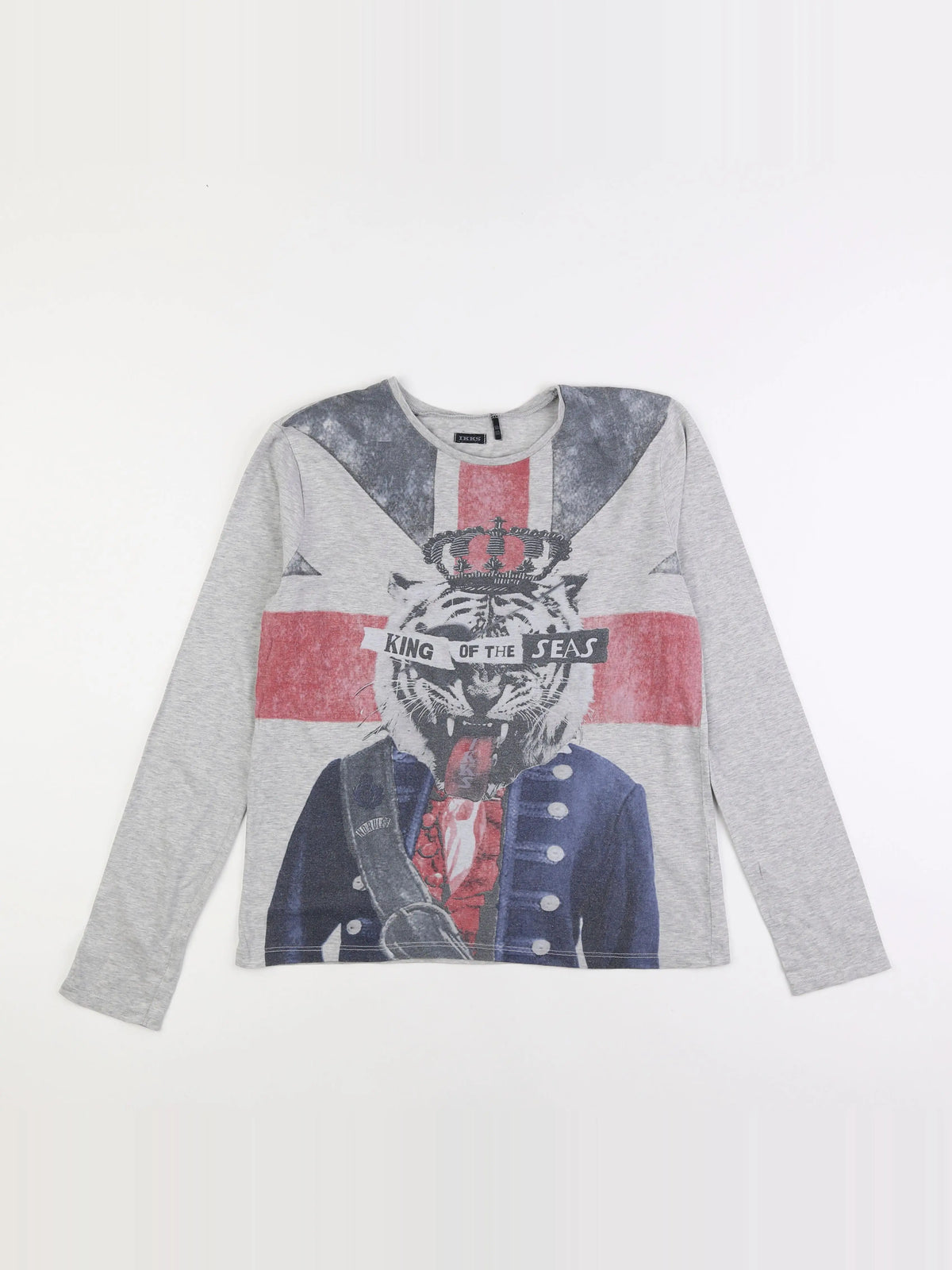 IKKS - tee-shirt gris - 14 ans