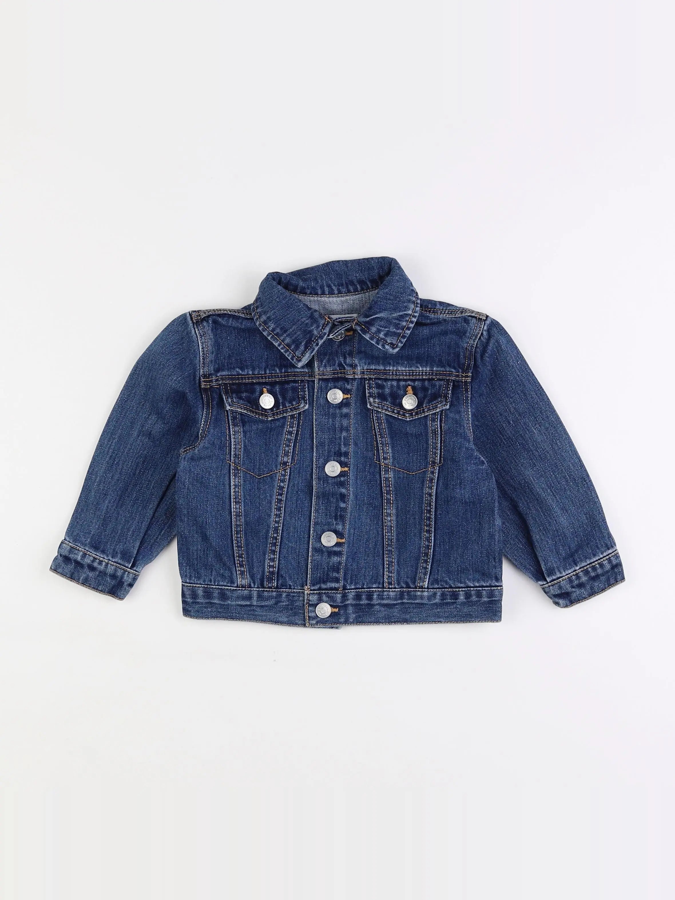 Zara - veste bleu - 12/18 mois