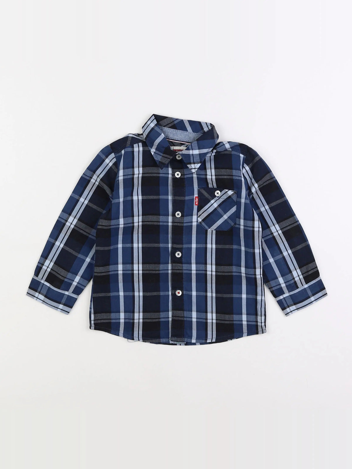 Levi's - chemise bleu - 18 mois