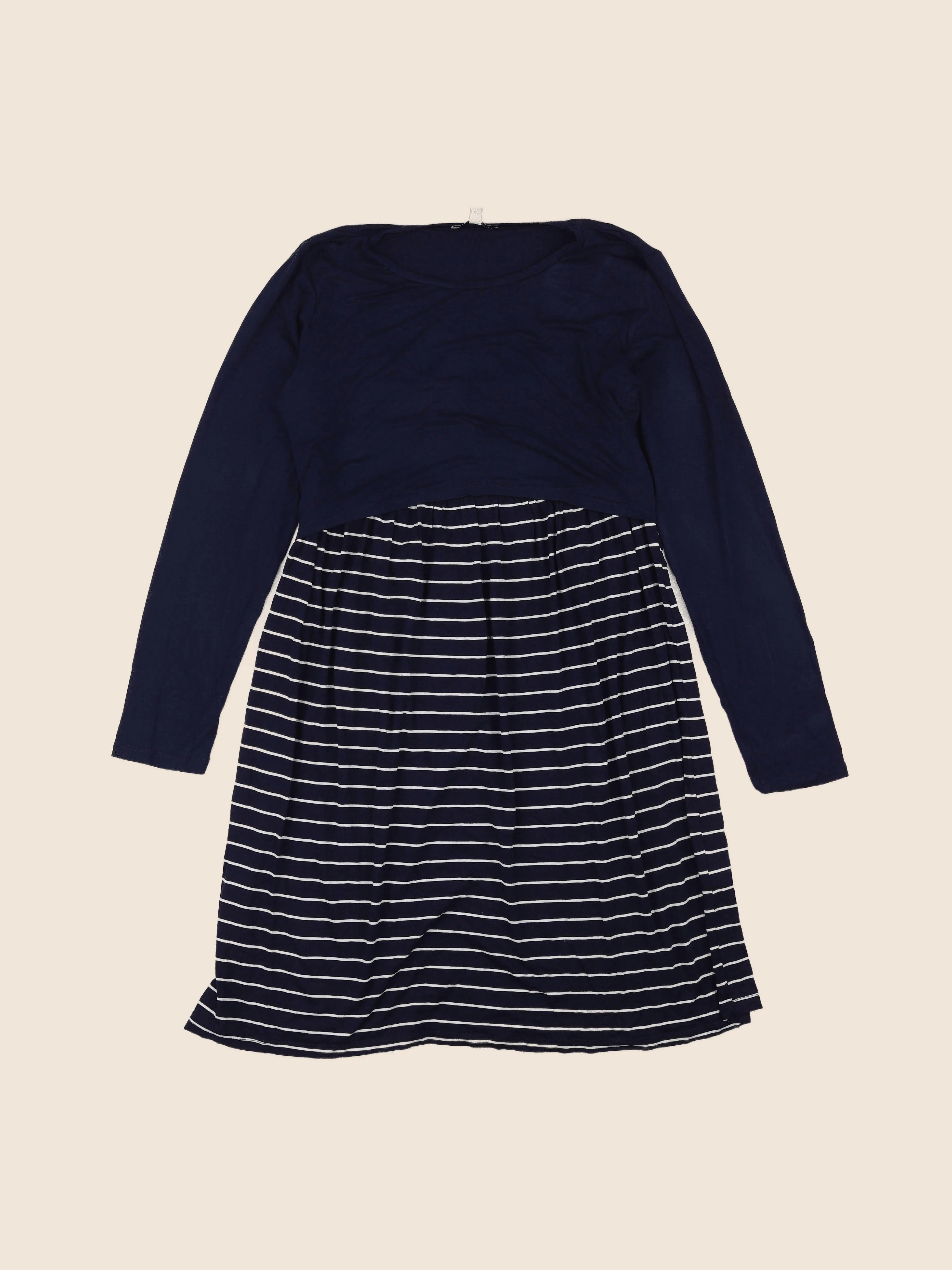 Envie de fraise - robe grossesse bleu - 42 à 44