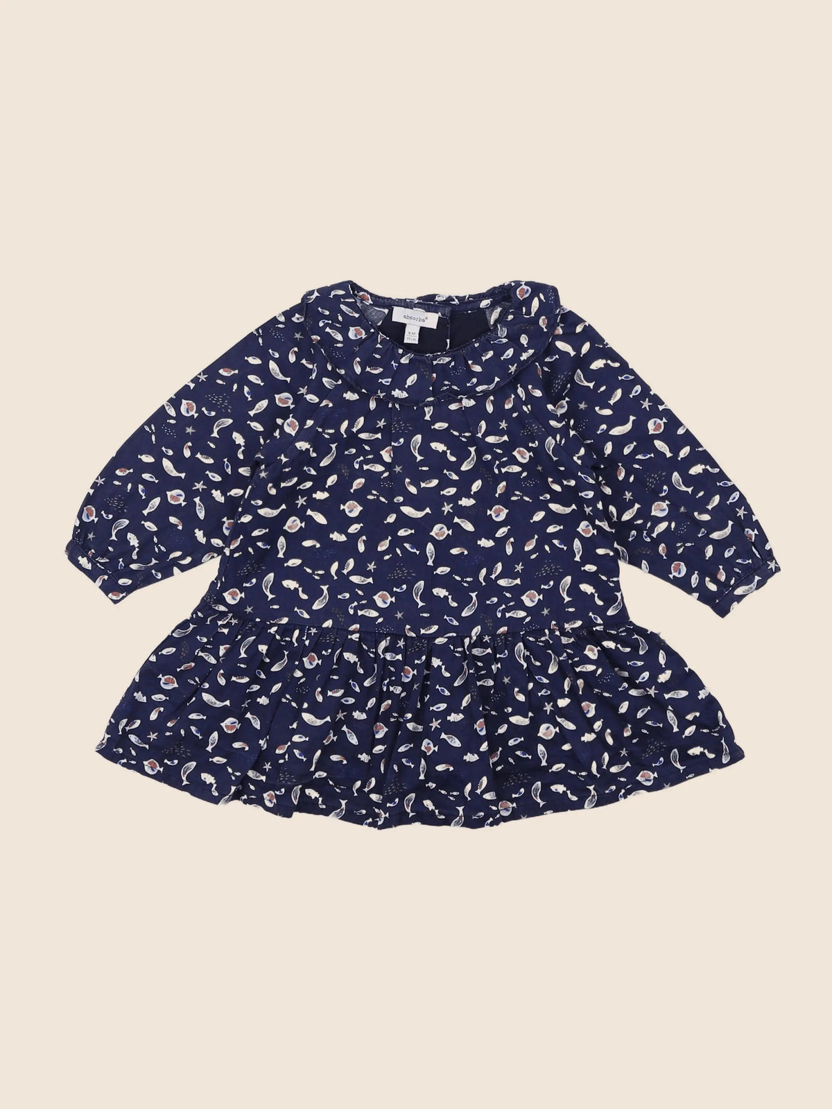 Absorba - robe bleu - 6 mois