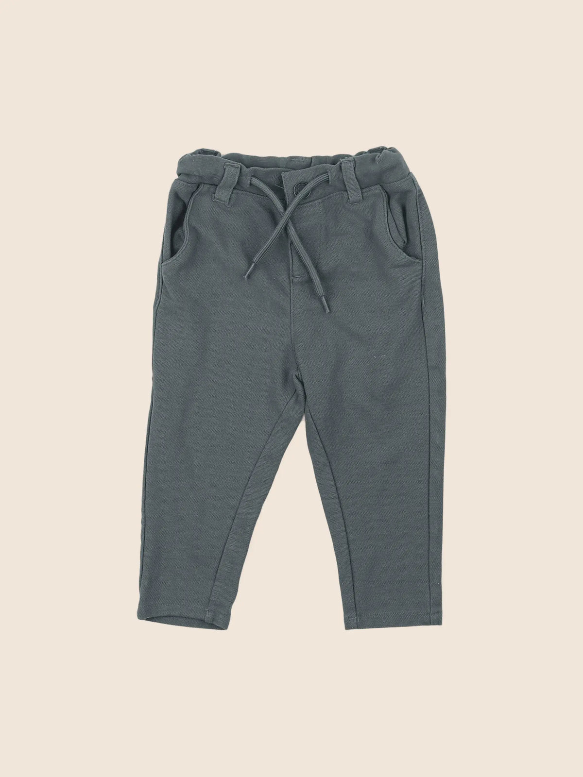 Vertbaudet - pantalon vert - 9 mois