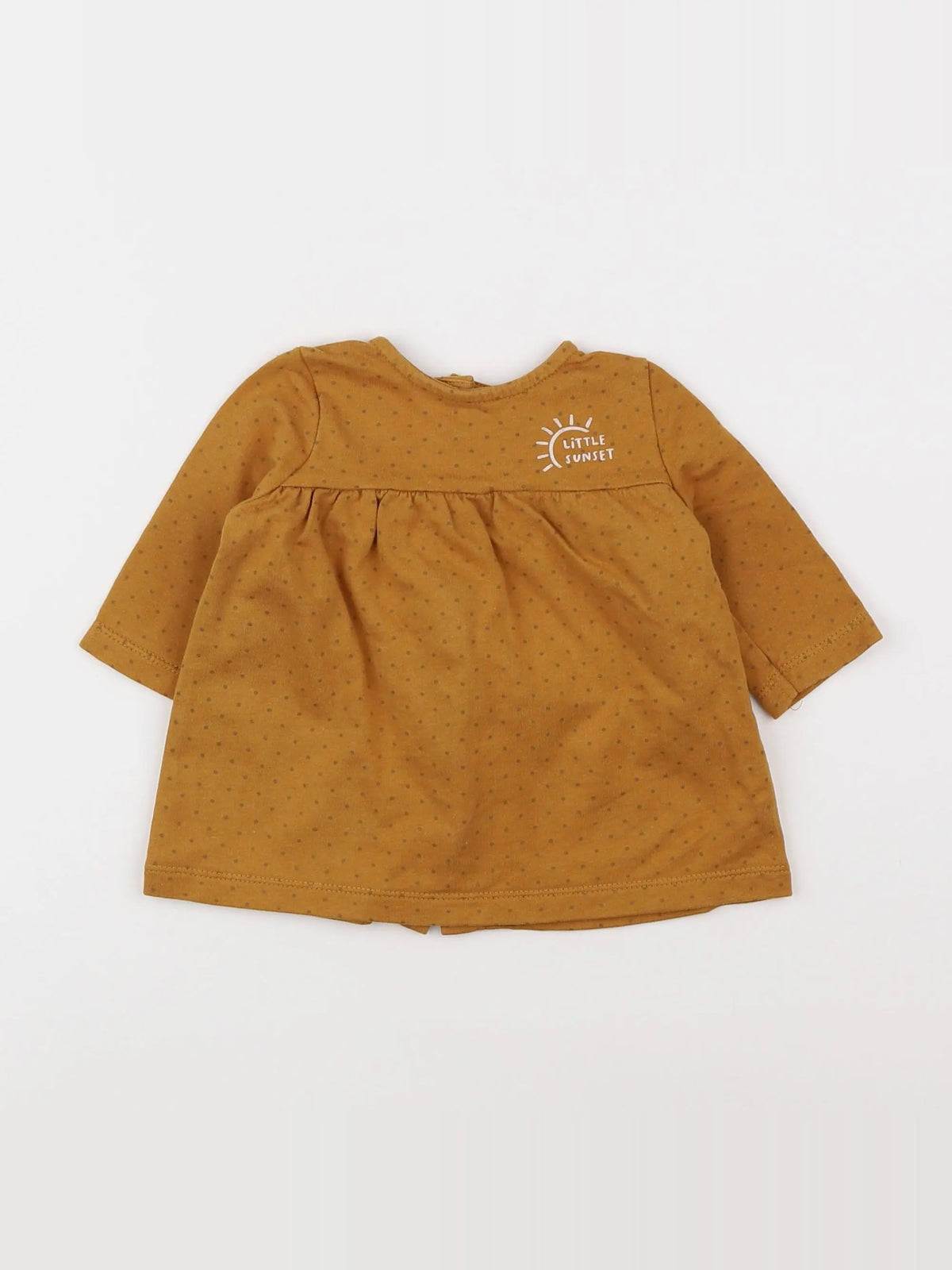 Vertbaudet - robe marron - 3 mois