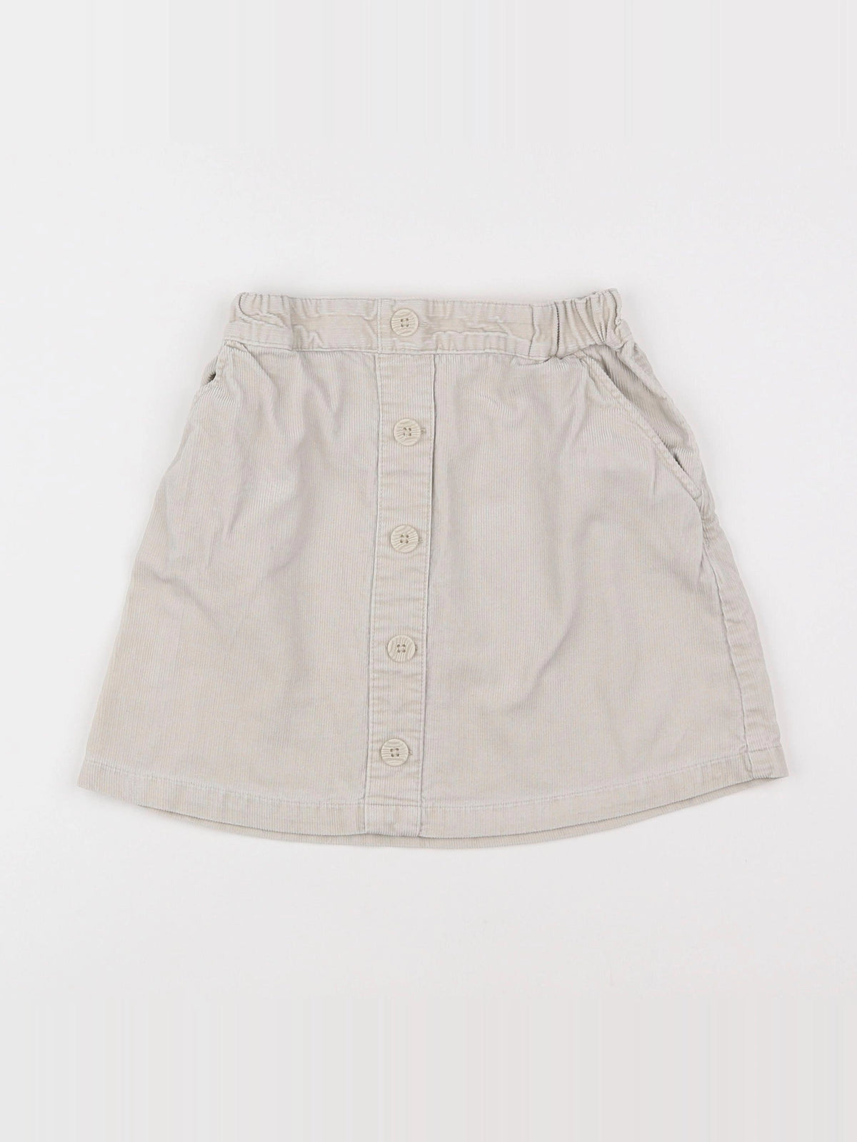 Uniqlo - jupe beige - 5/6 ans