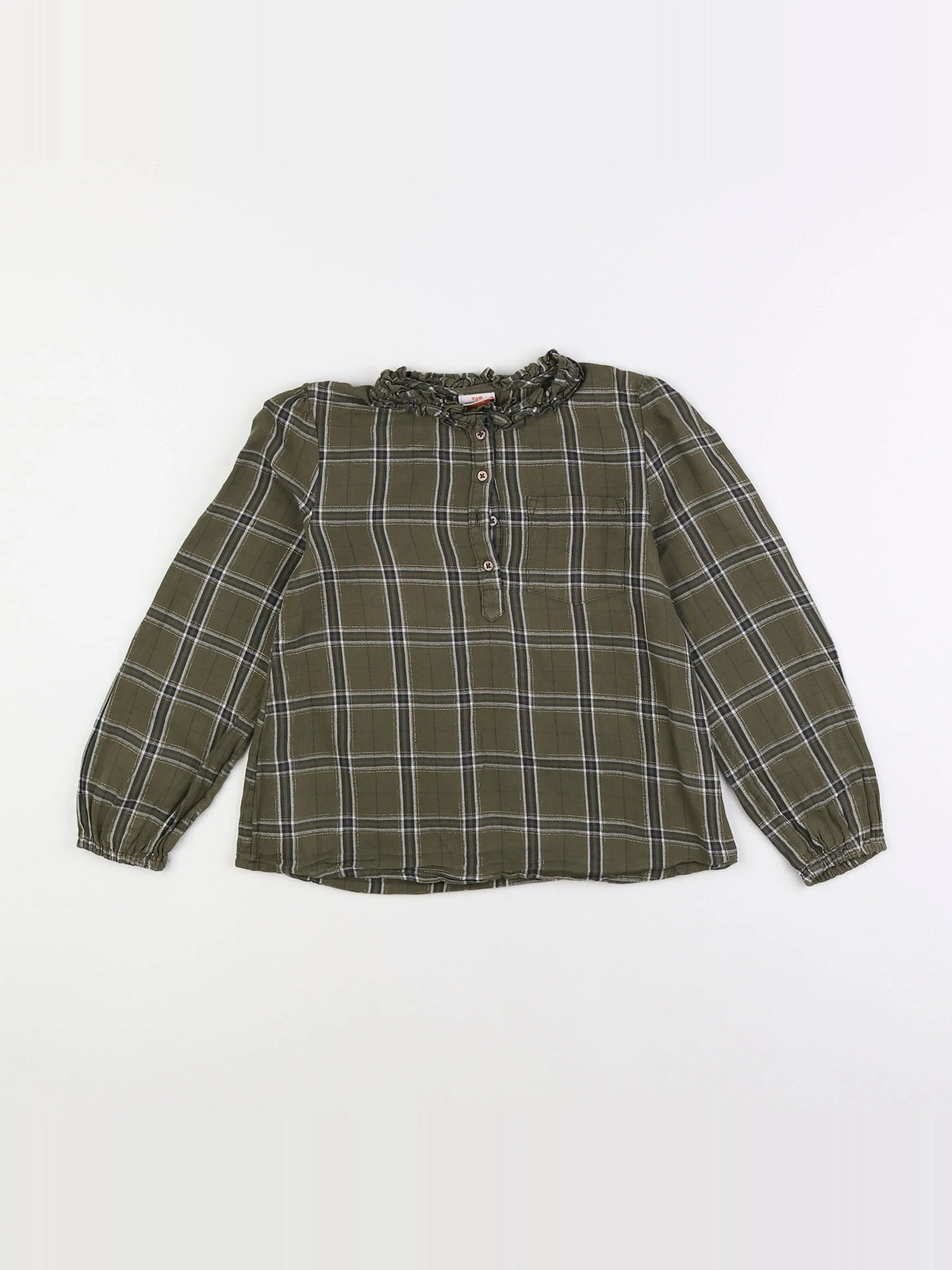 Tape à l'oeil - blouse vert - 8 ans