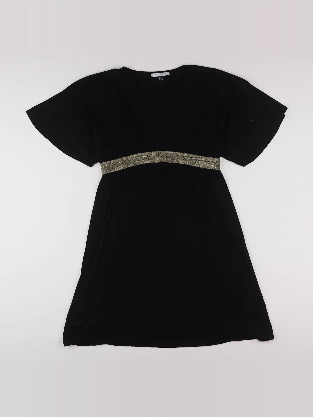 Envie de fraise - robe grossesse noir - 42 à 44