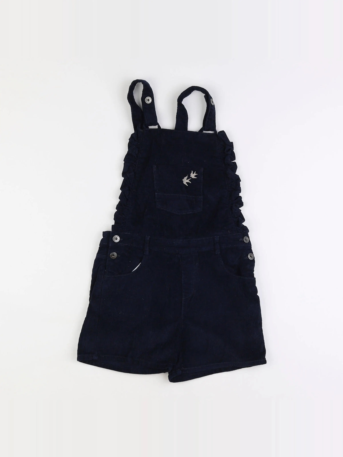 Vertbaudet - salopette bleu - 10 ans