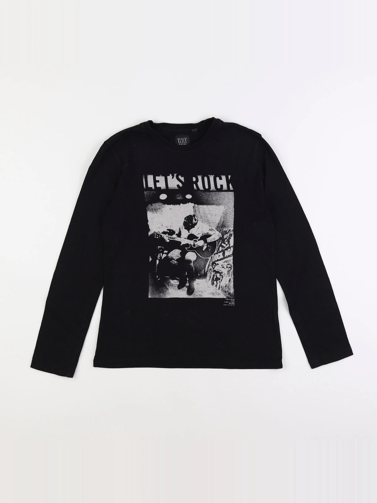 IKKS - tee-shirt noir - 10 ans