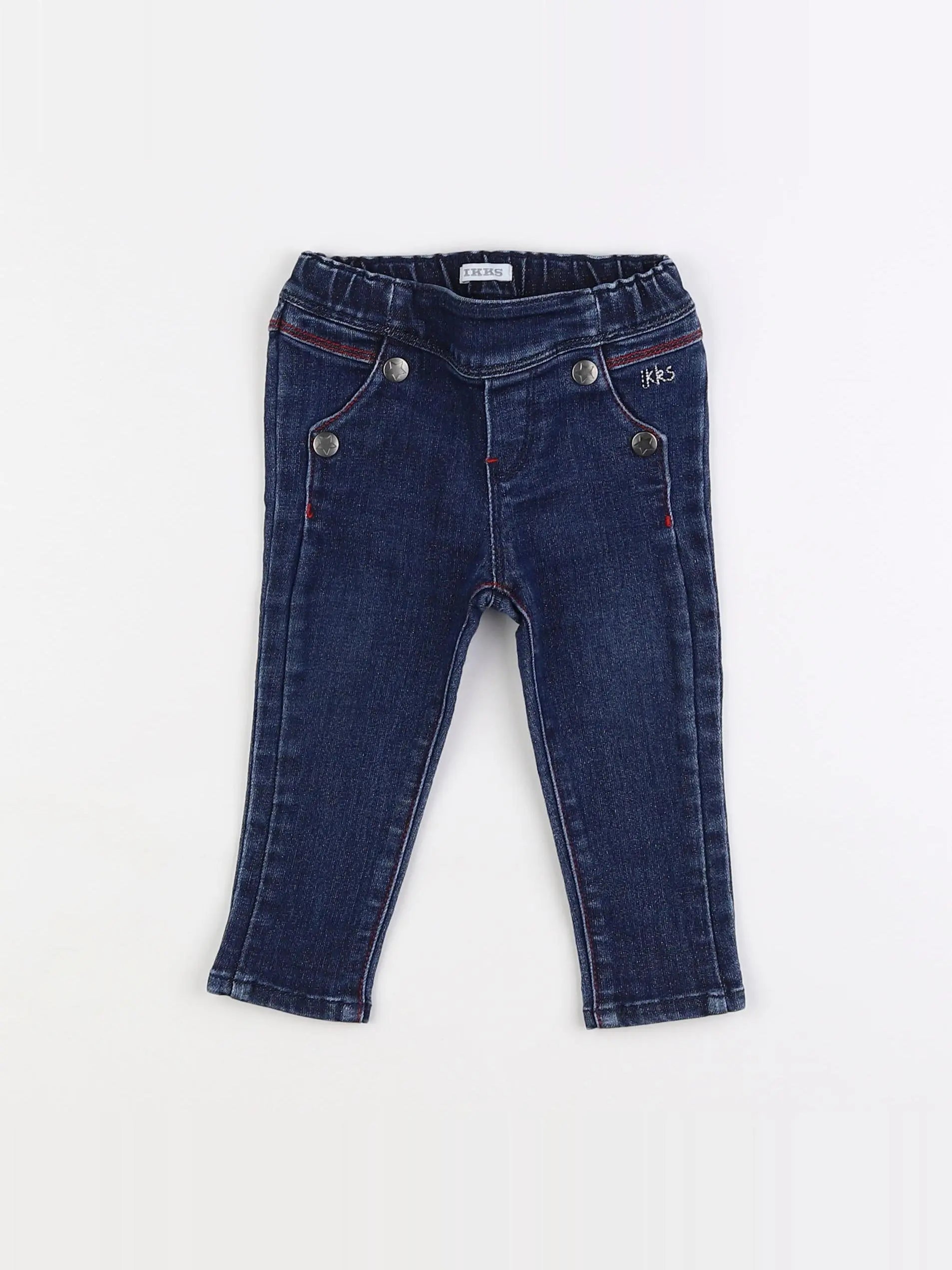IKKS - jean bleu - 12 mois