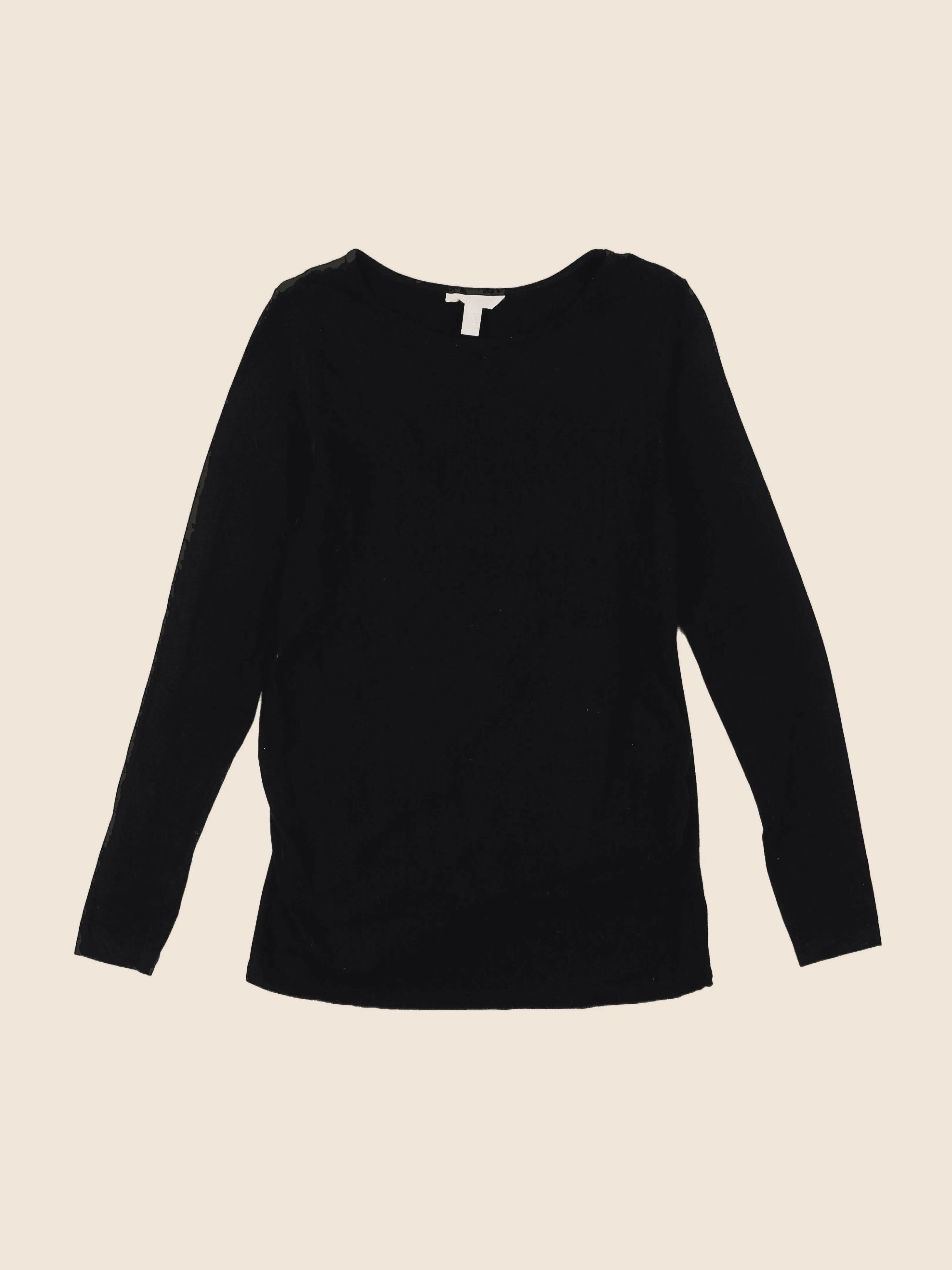 H&M - tee-shirt grossesse noir - 36 à 38