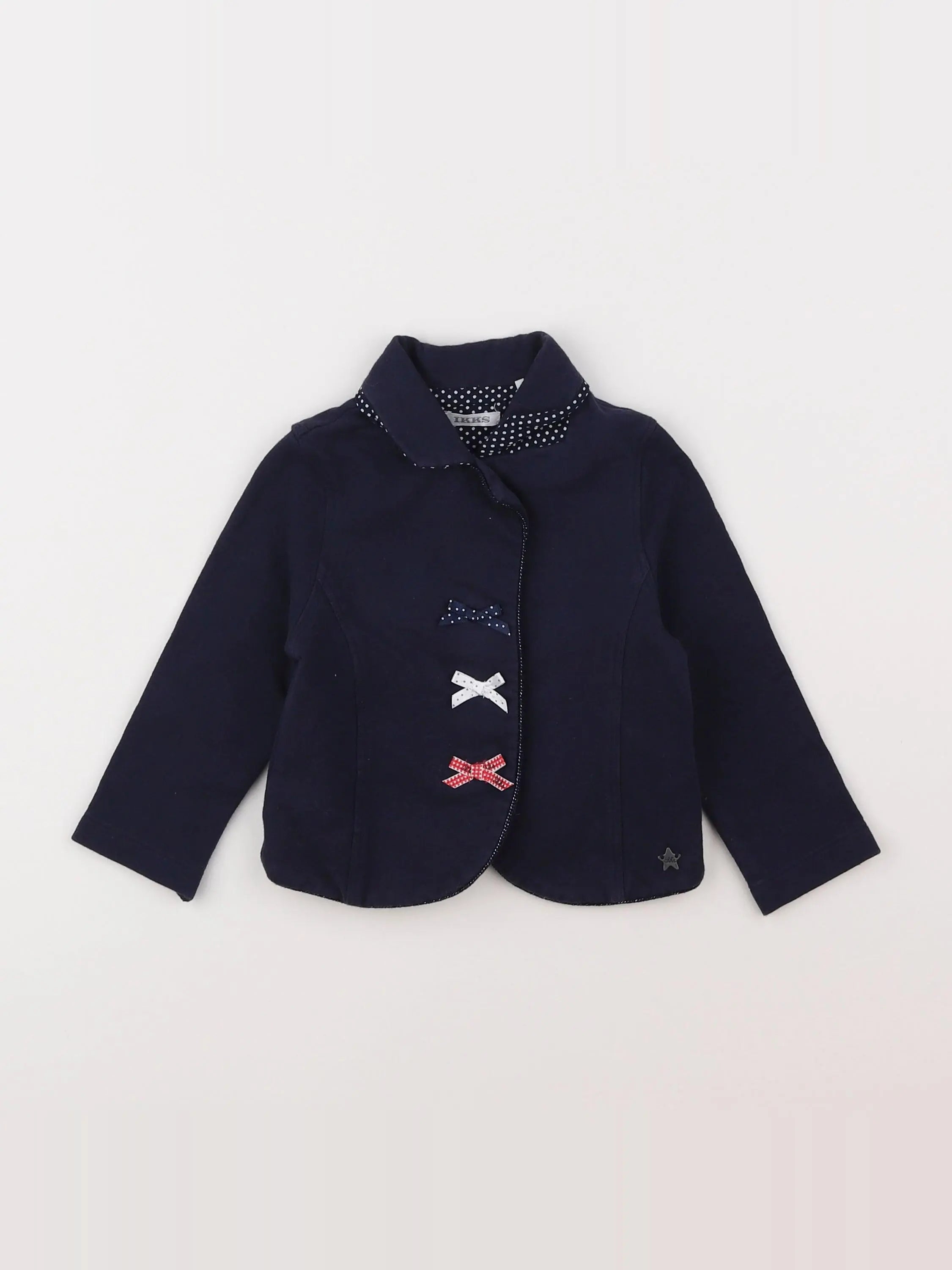 IKKS - veste bleu - 18 mois