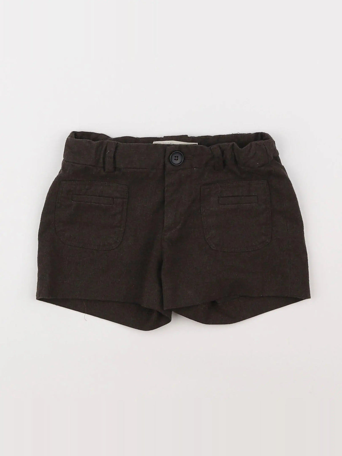 Zara - short marron - 3/4 ans