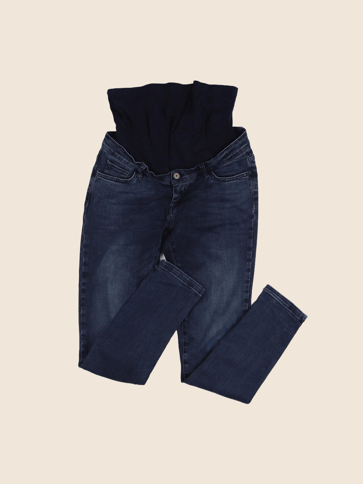 Envie de fraise - jean grossesse bleu - 36