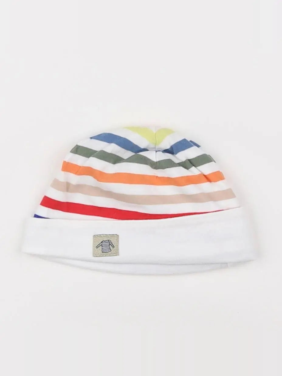 Armor Lux - bonnet blanc - 12 mois